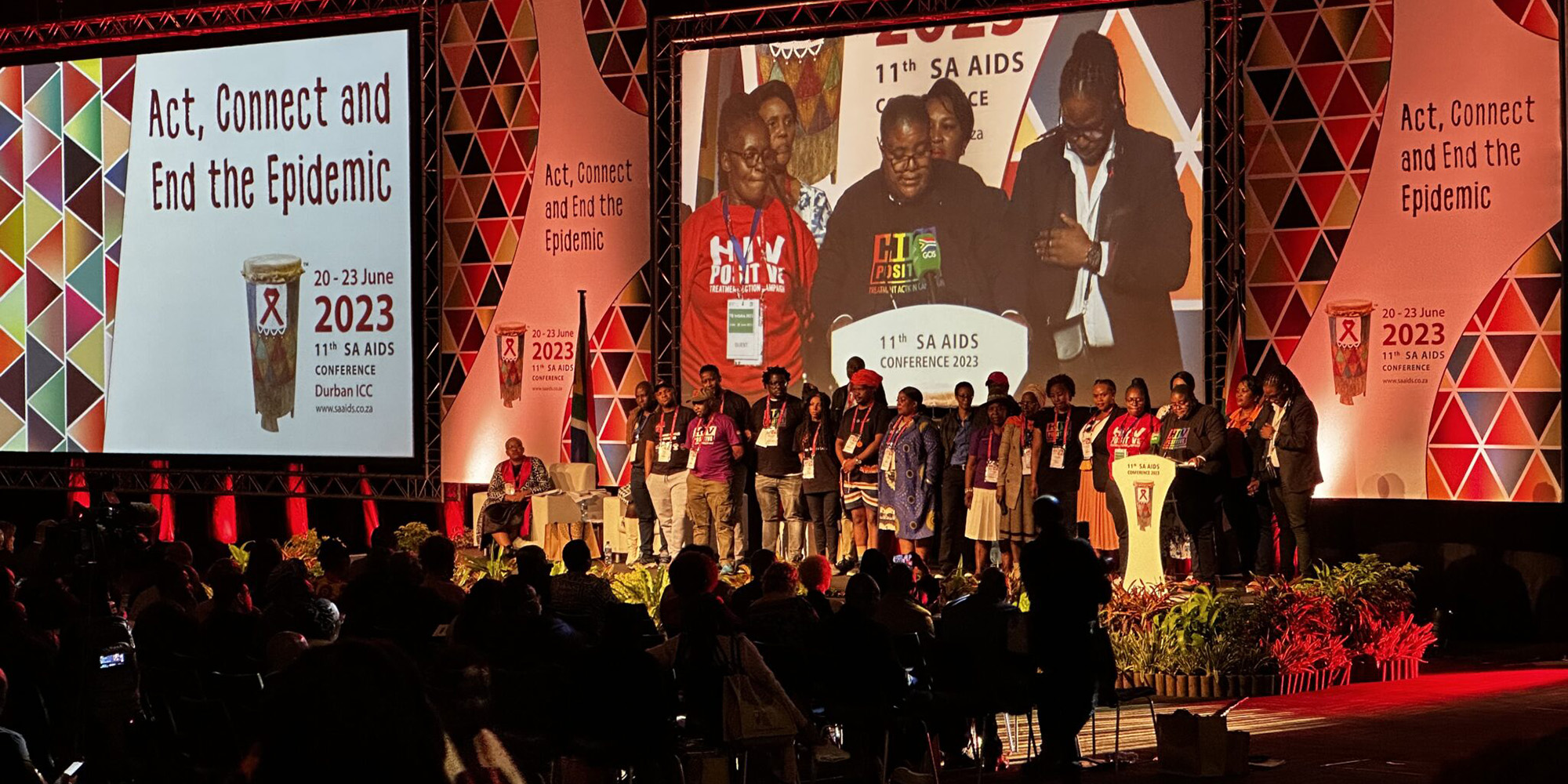 ‘Ticking time bomb’ – sobering moments at opening of SA Aids Conference