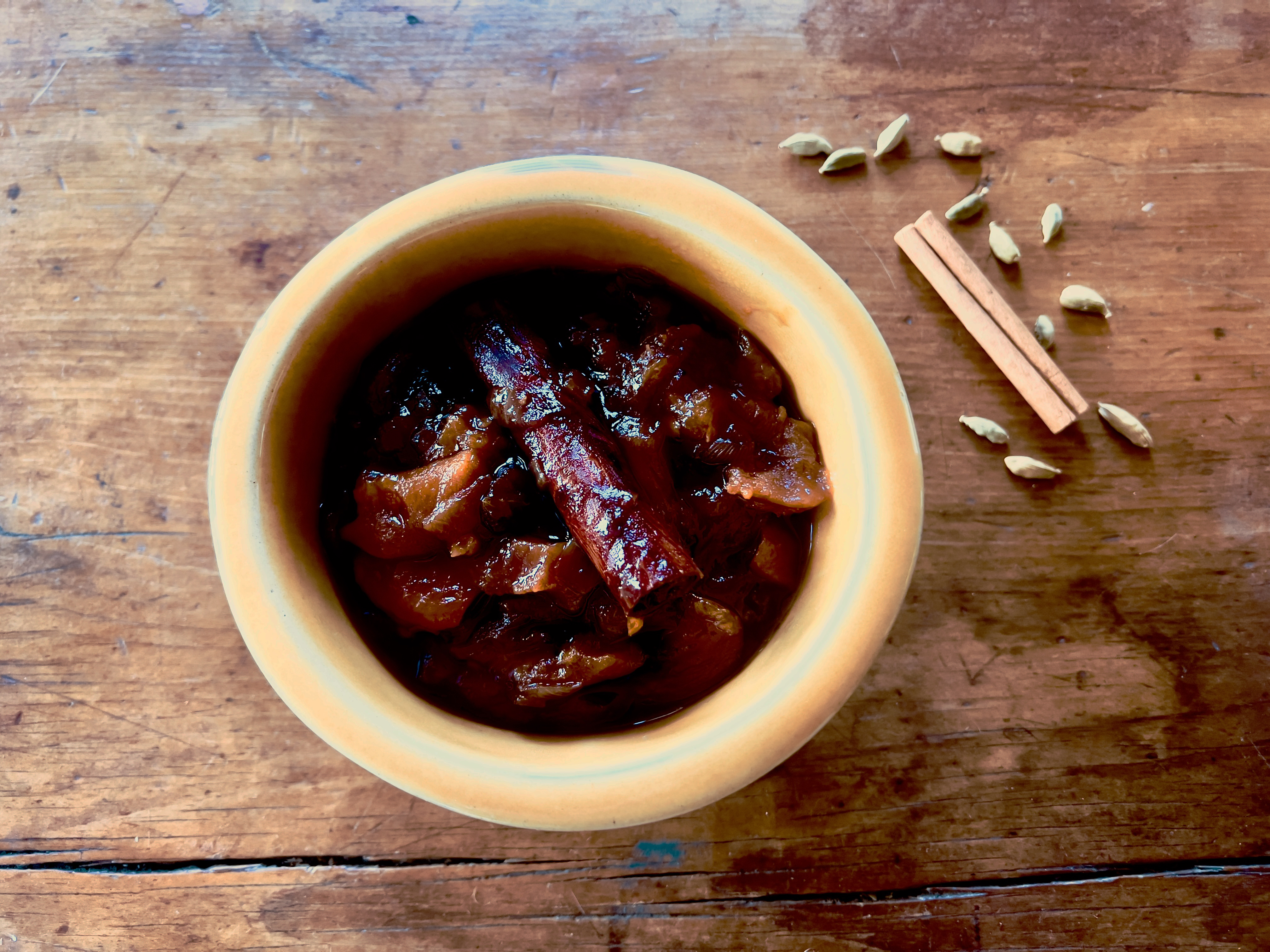 Throwback Thursday: Homemade peach and apricot chutney