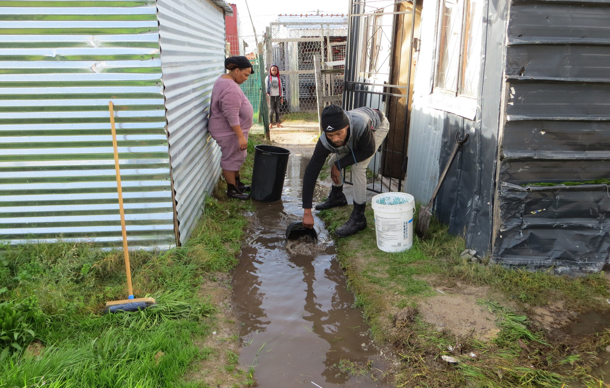 Winter deluge brings both relief and misery to Cape Town