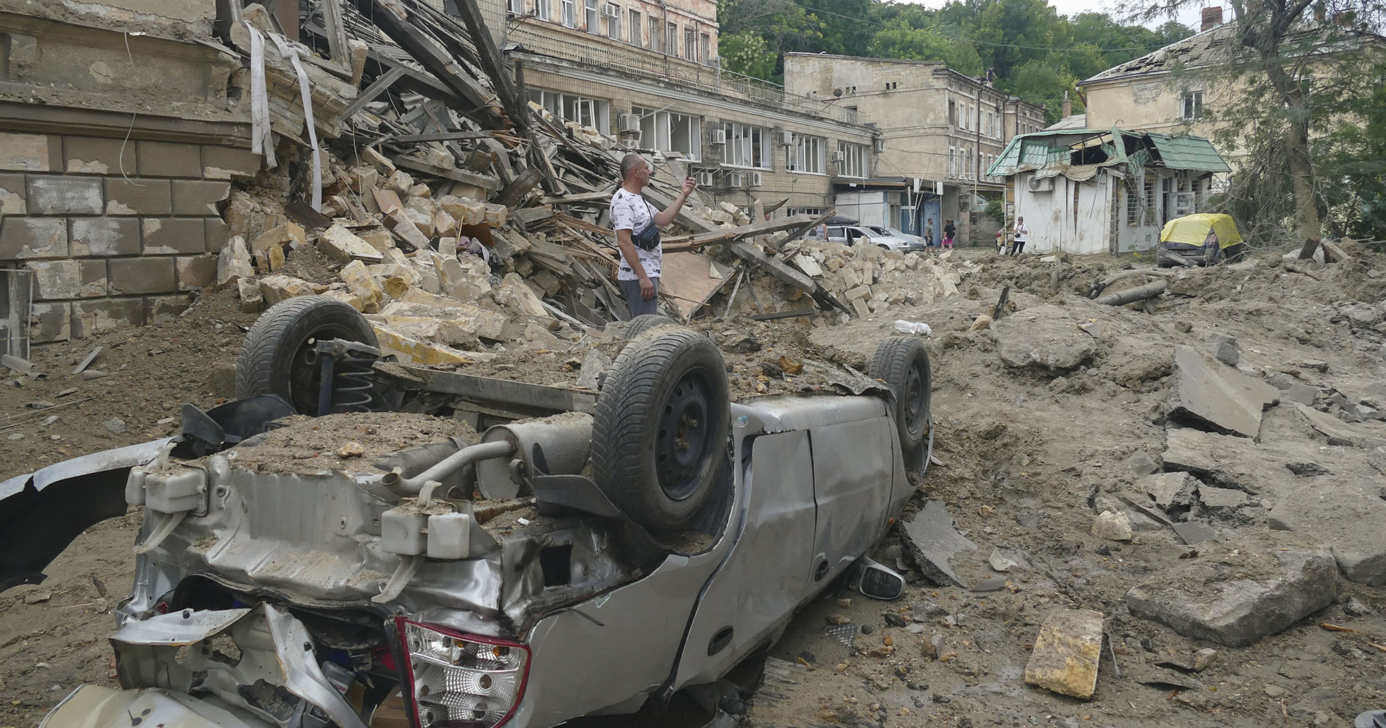 Zelensky urges ‘sky shield’ after Odesa strike; Poland summons Russian envoy after Putin’s border comments