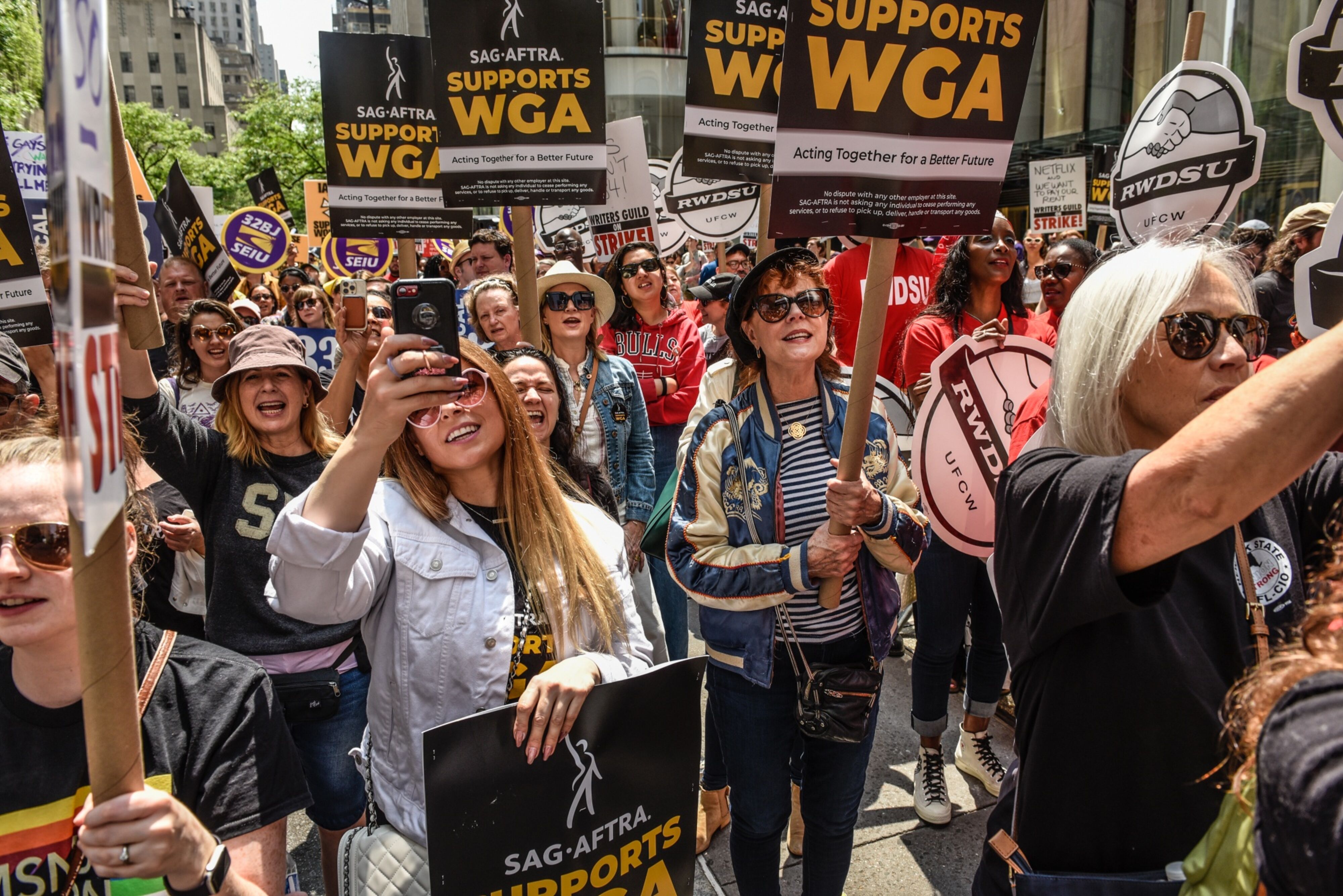 Actors go on strike in new blow to struggling Hollywood studios