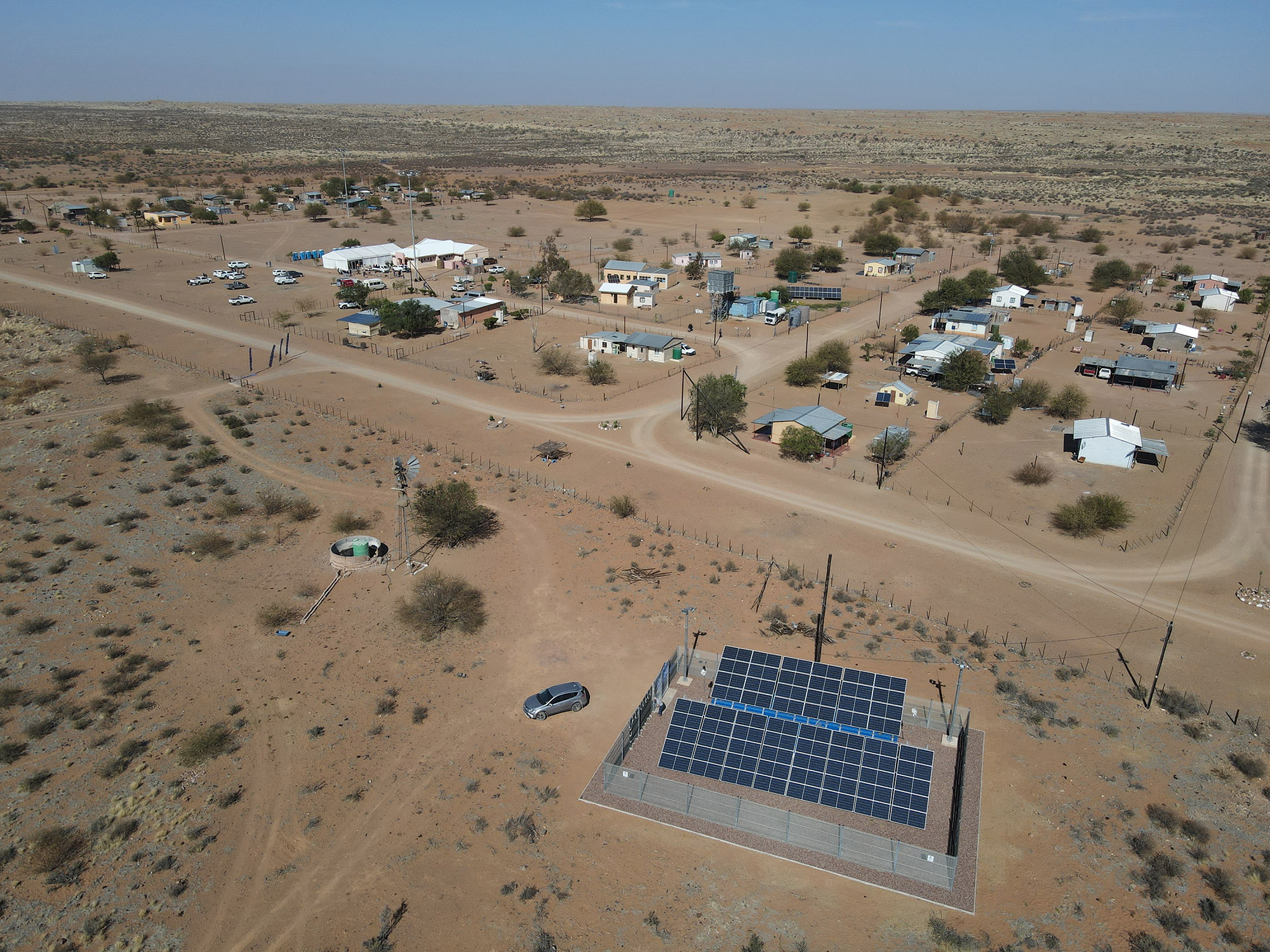How a shipping container brought electricity to a powerless town