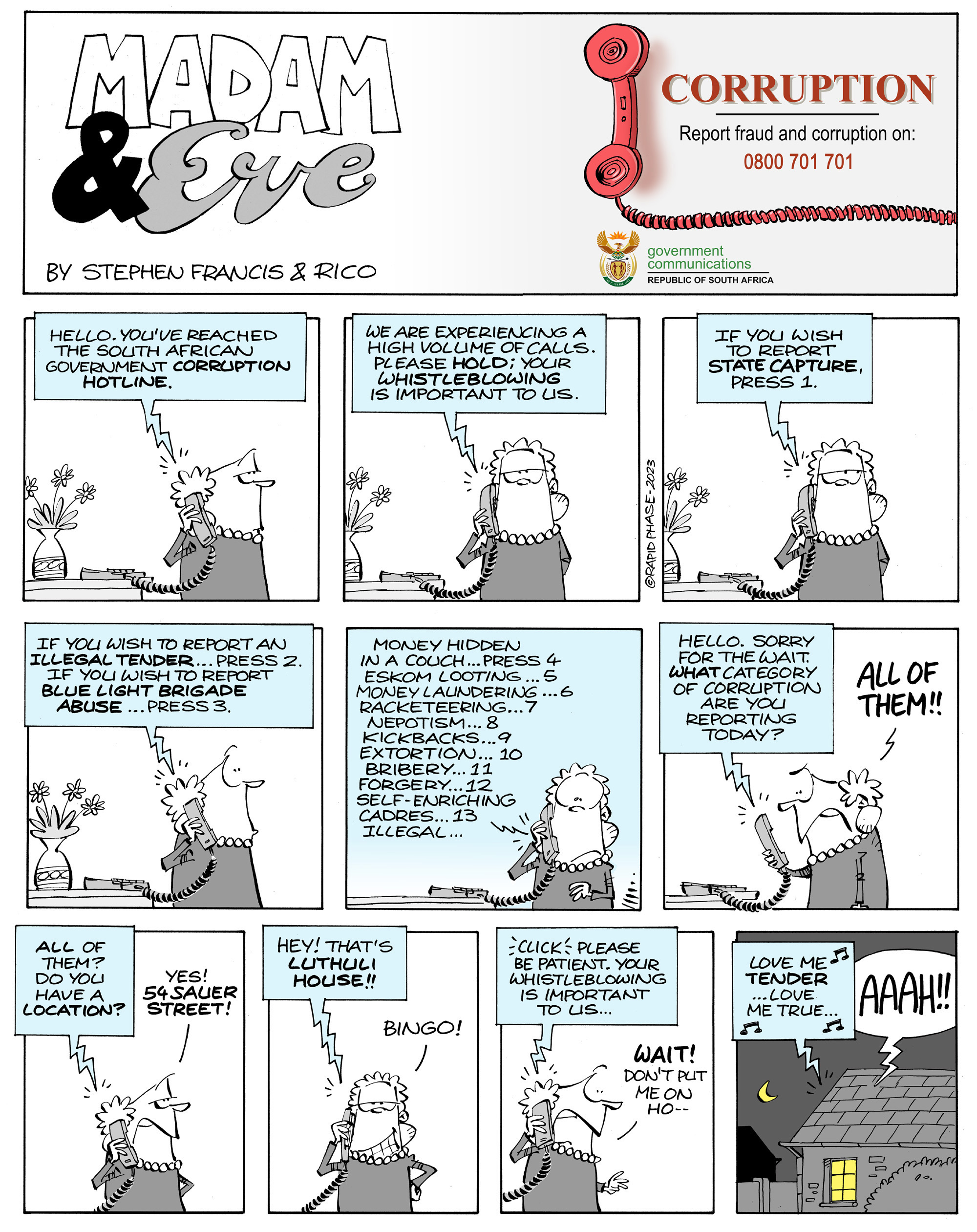 Please Hold, Your Whistleblowing Is Important To Us