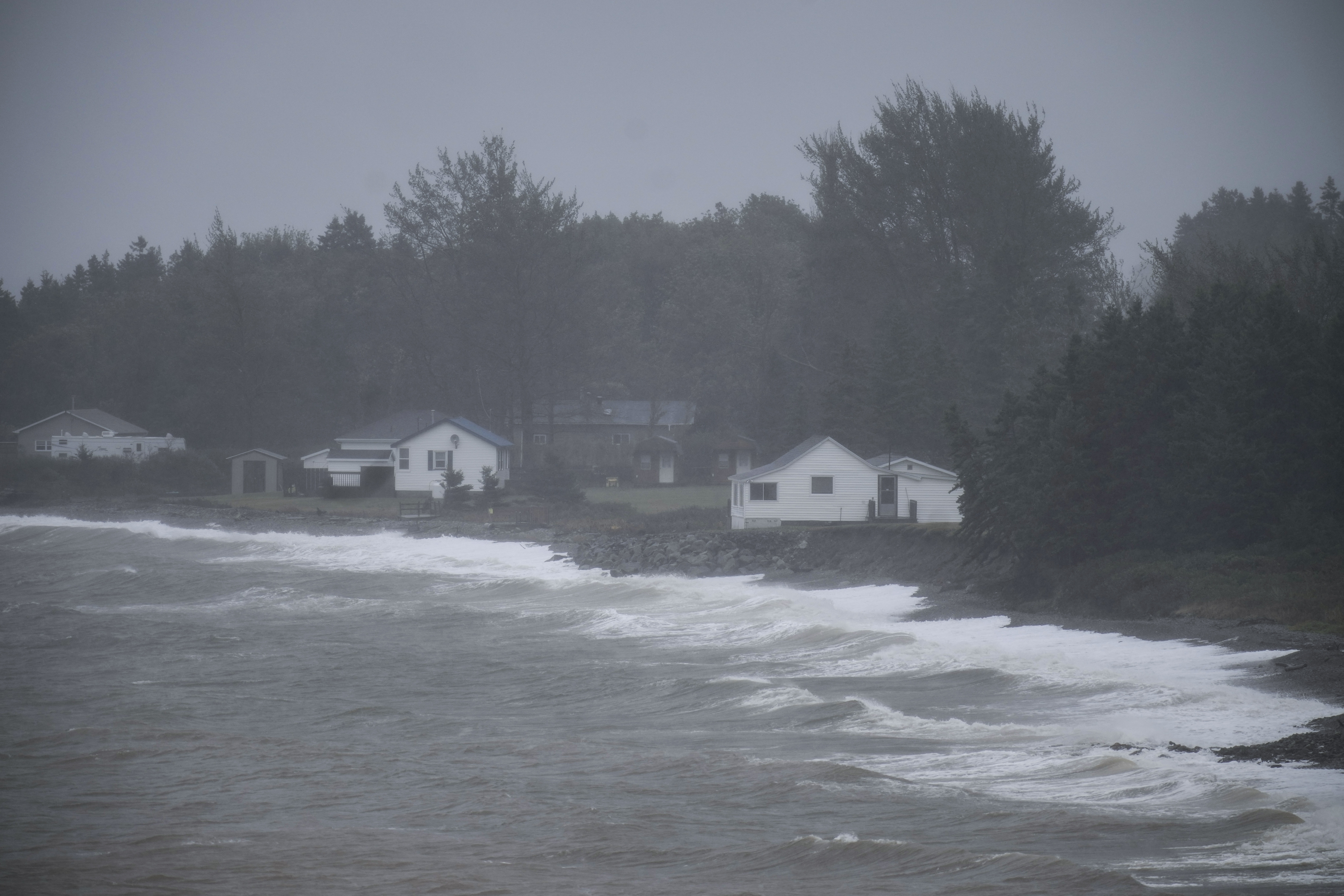 Post-Tropical Storm Fiona Slams Into Nova Scotia As One Of Canada's Largest Storms To Make Landfall