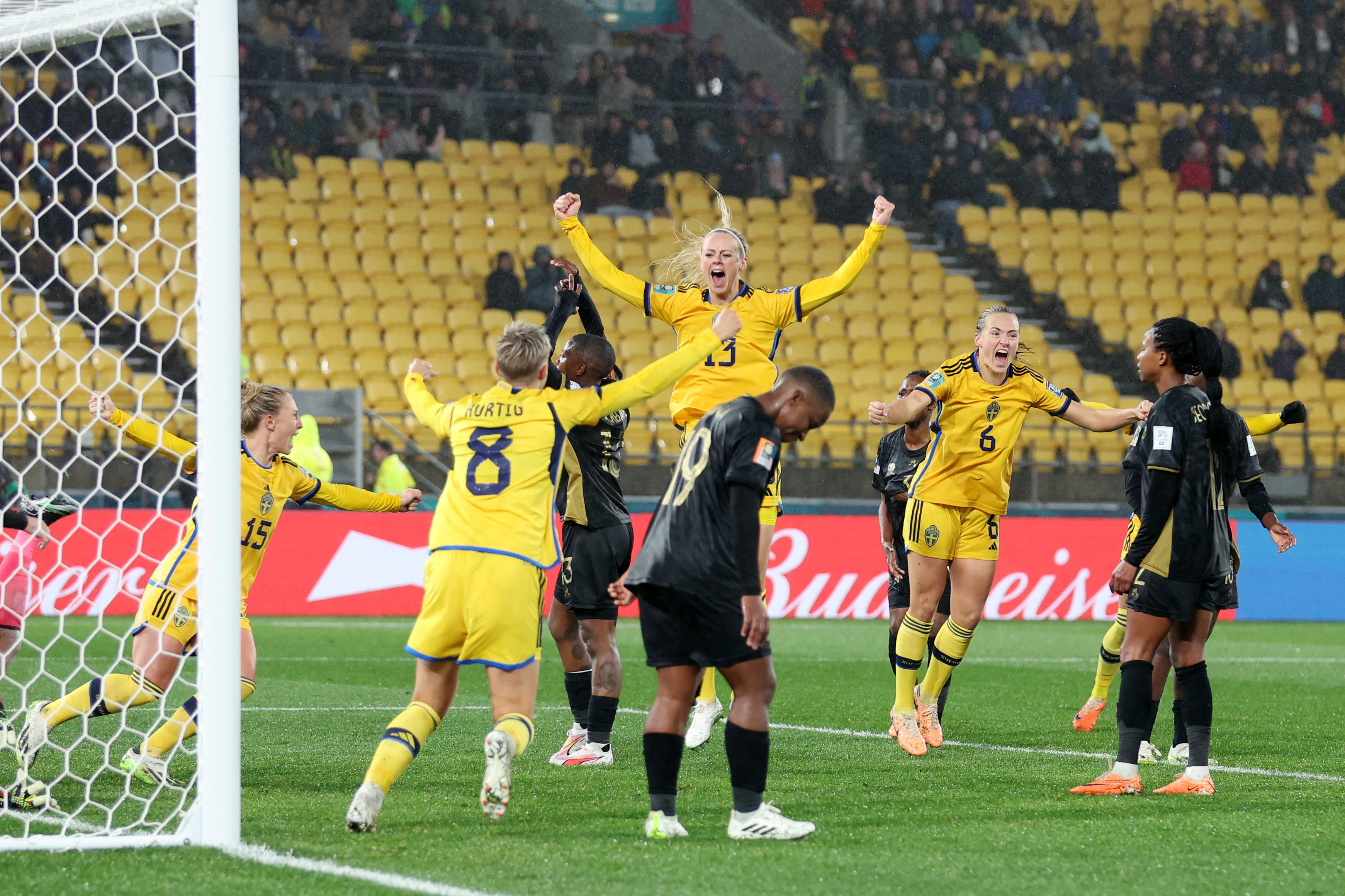 Valiant Banyana Banyana beaten in 90th minute by Swedish heavyweights