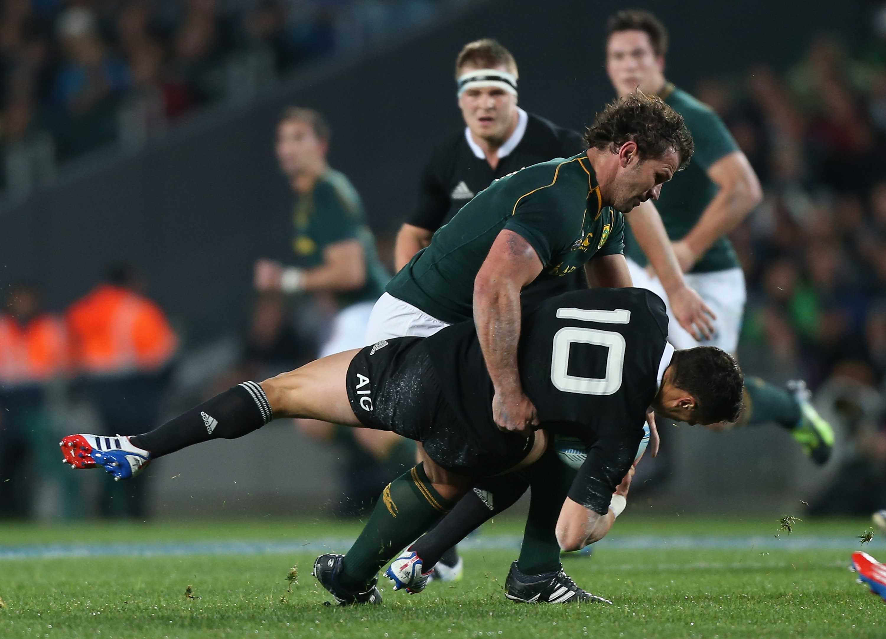 A decade on from the tackle heard around the world, Bismarck has no regrets