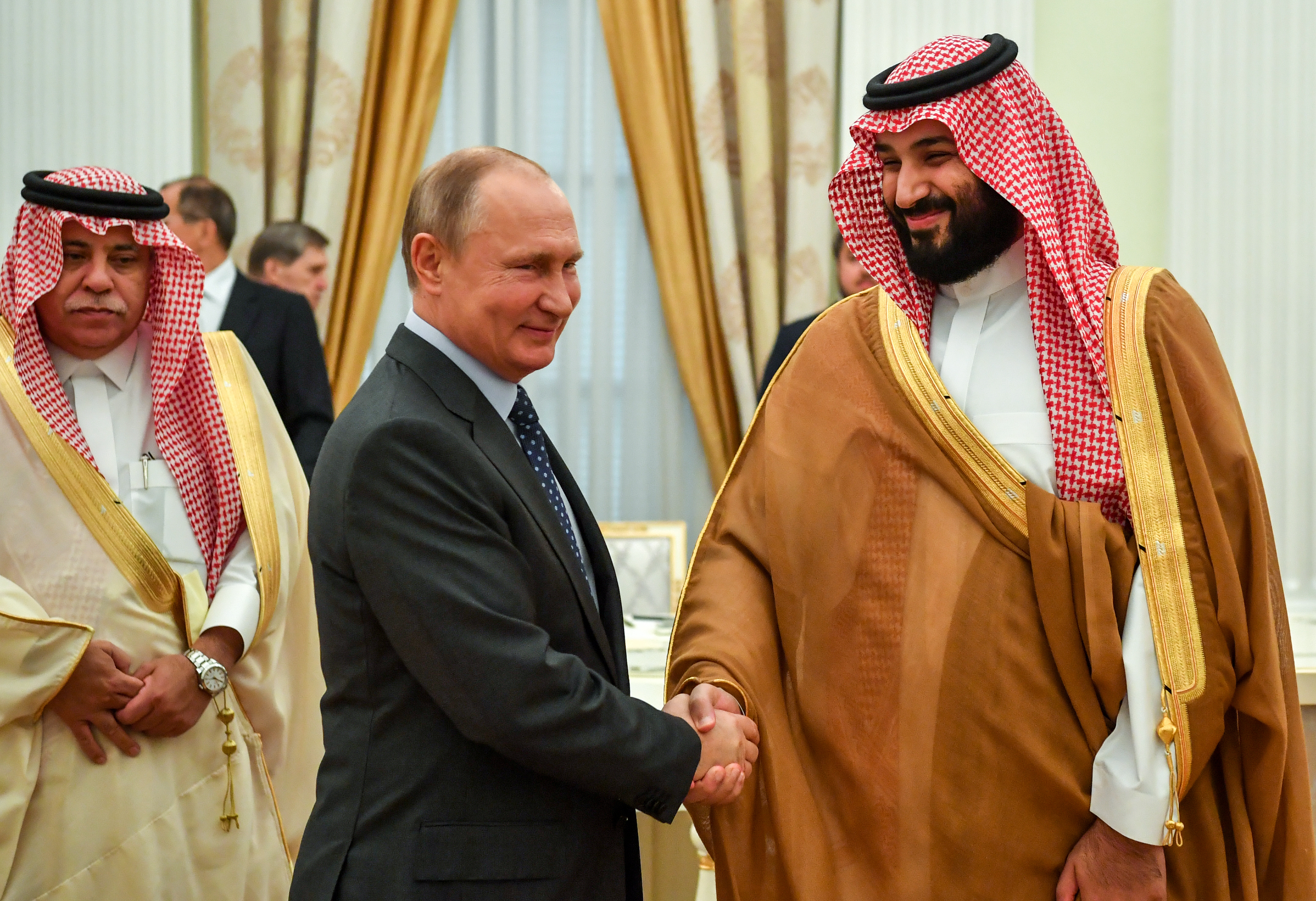 Saudi Arabia's Crown Prince Mohammad bin Salman visits Moscow