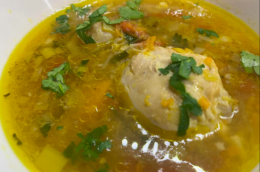 What's cooking today: Chicken soup to take the edge off the chill