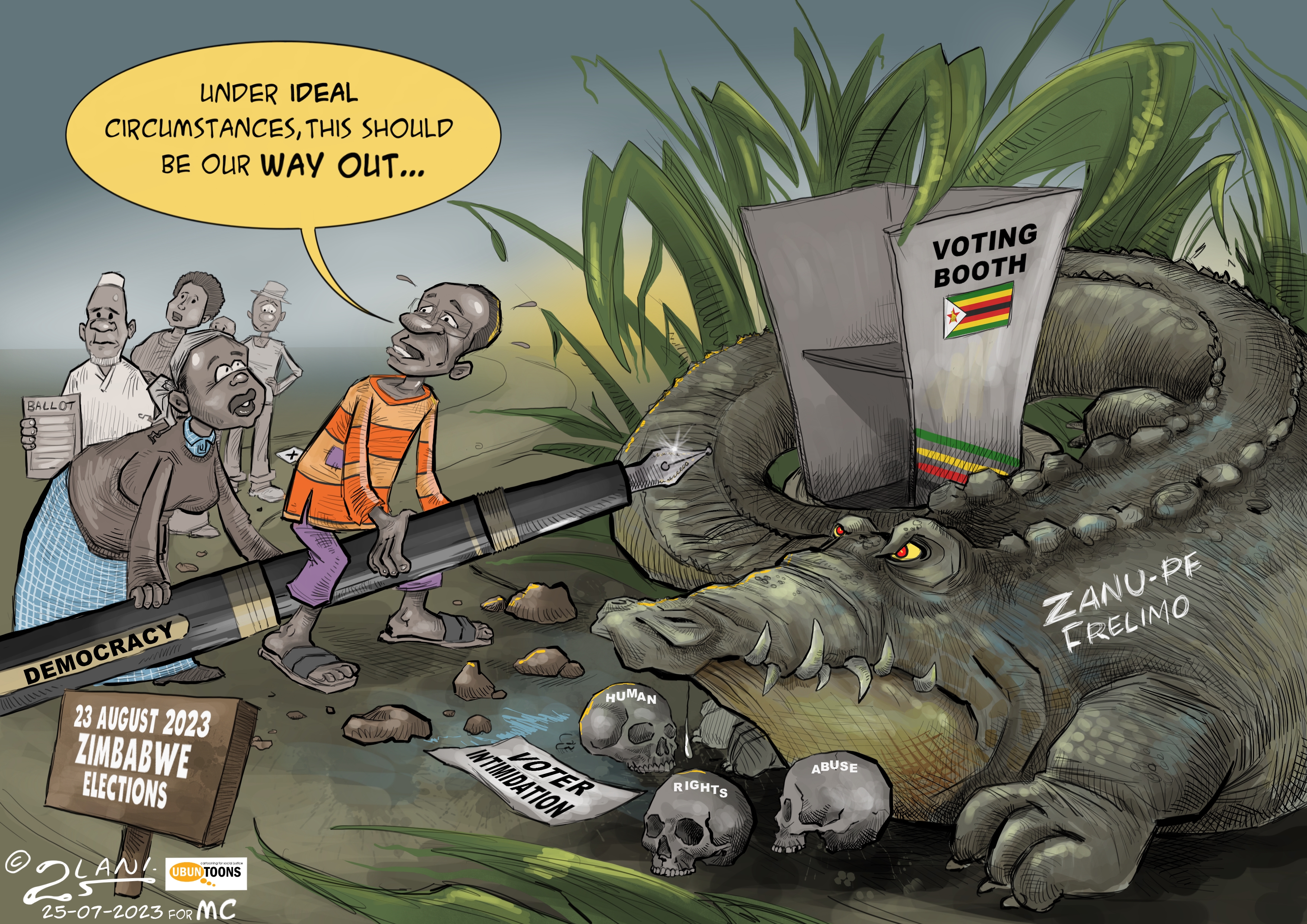 ZIMBABWE ELECTION HOPE