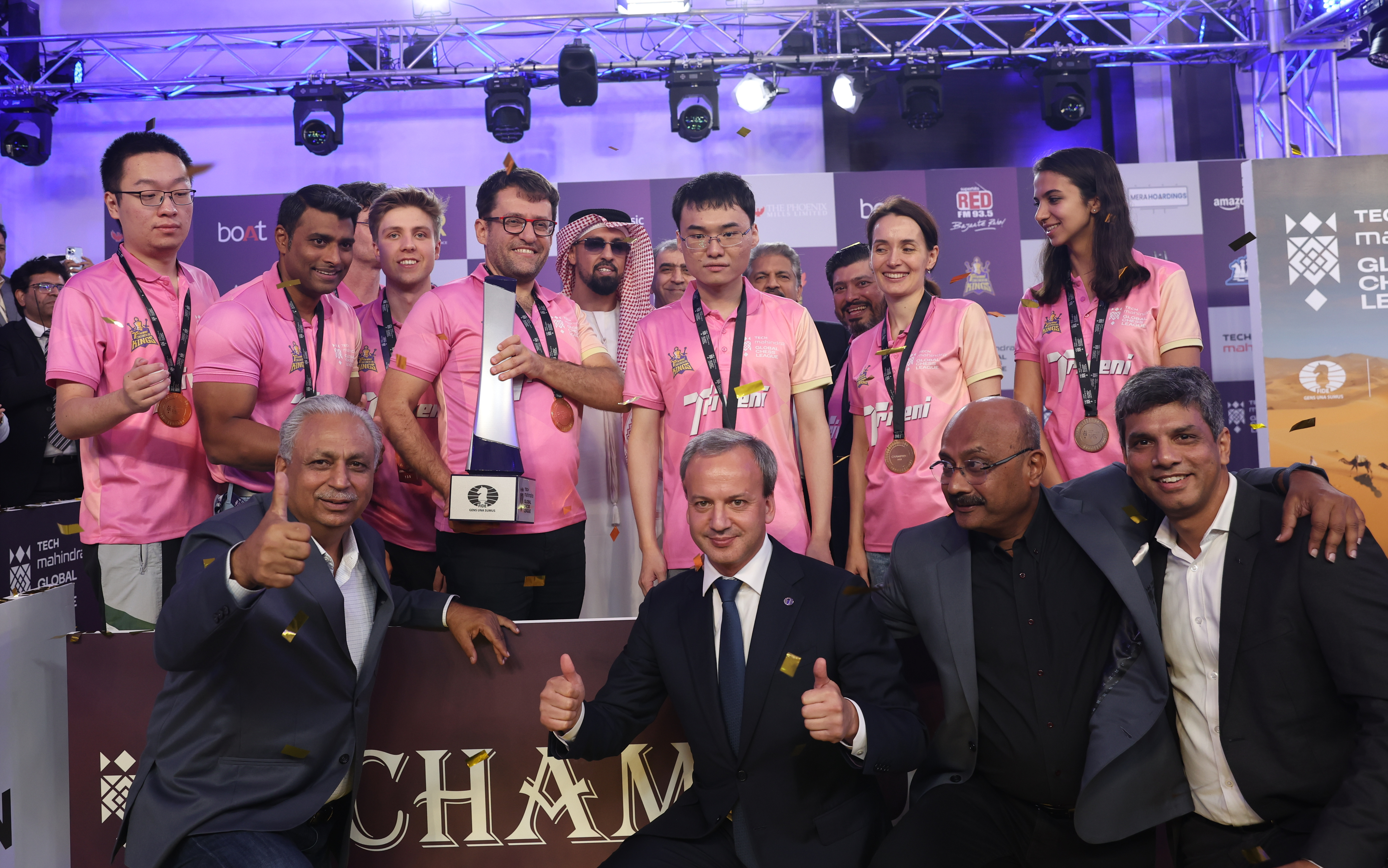The Global Chess League in Dubai