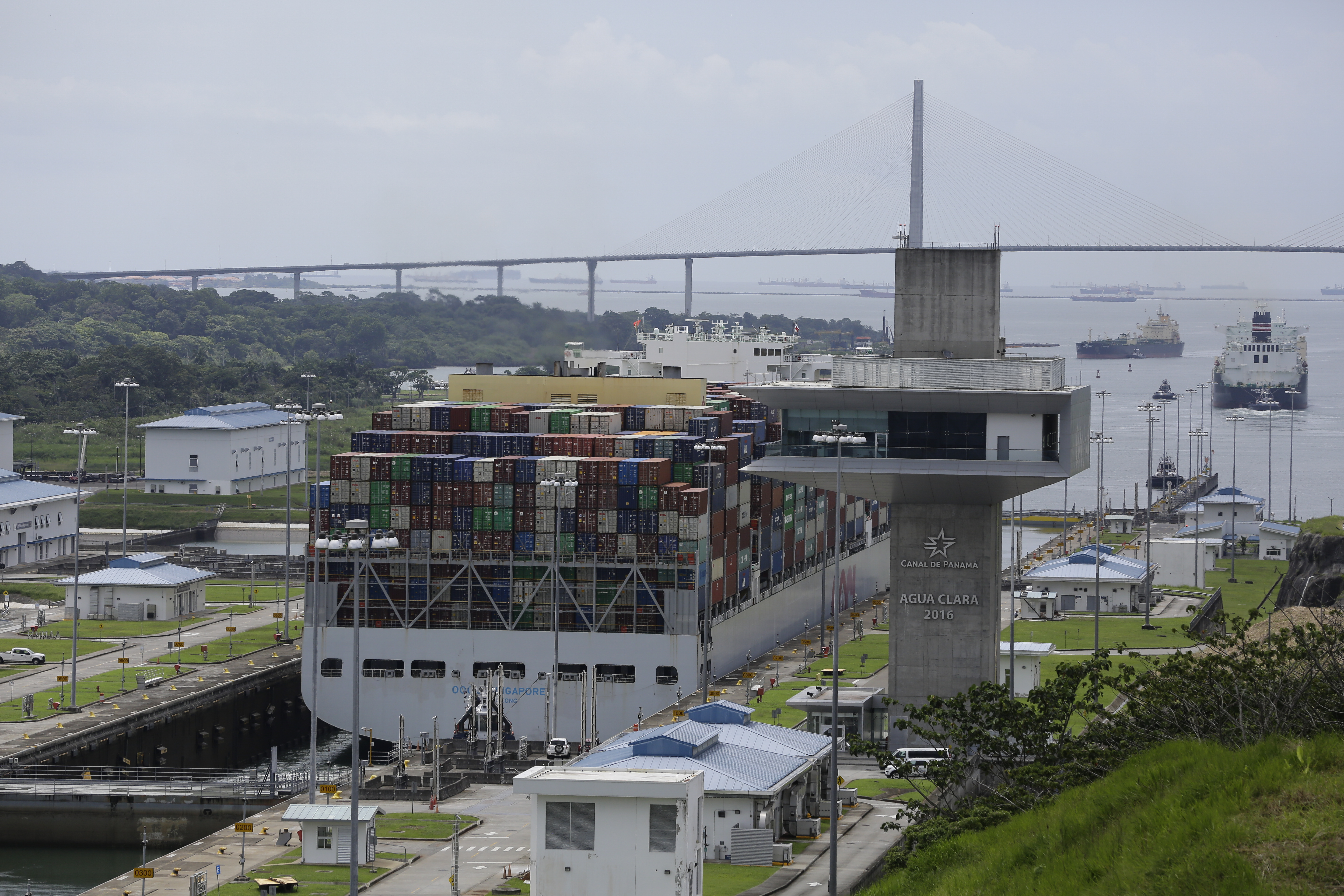 Drought-hit Panama Canal limits new reservations in bid to ease bottleneck of ships