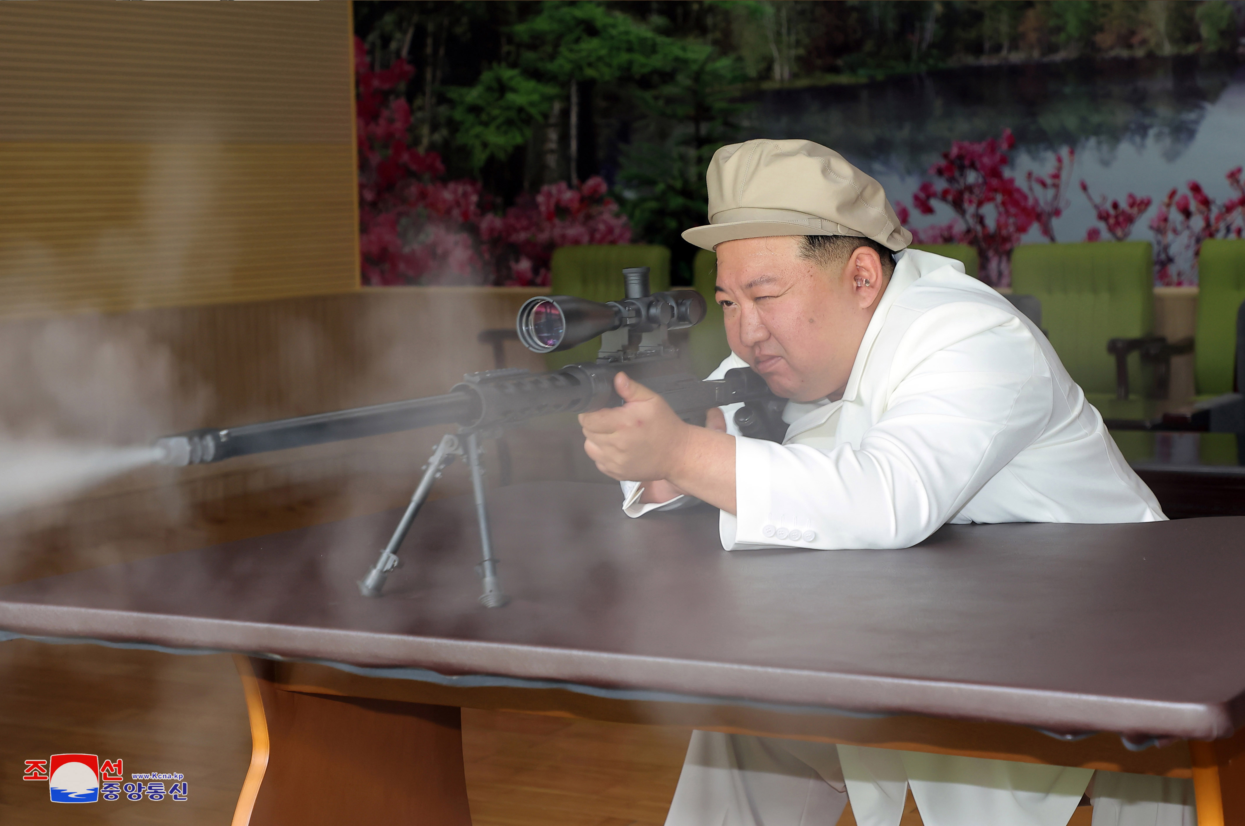 North Korean leader Kim Jong Un visits arms factory