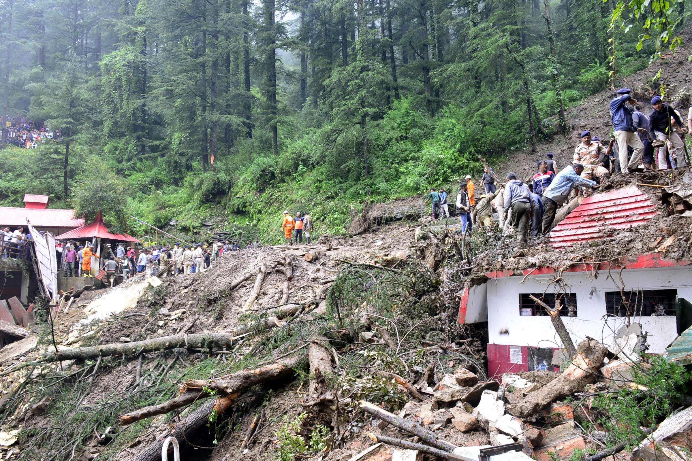 More than 50 people killed in India's Himalayas as rain triggers landslides