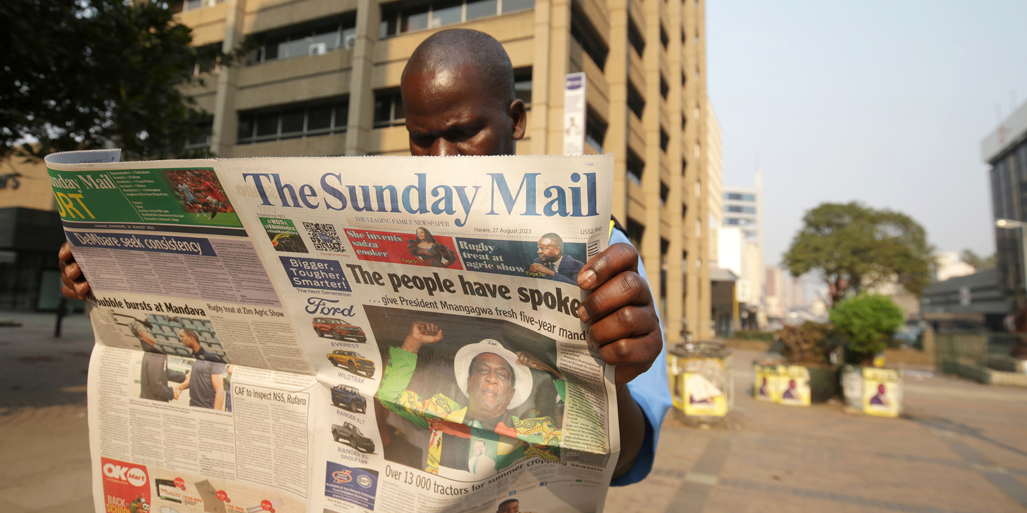 'Africa, do not leave us' – Opposition plans to challenge poll results as Mnangagwa calls for Zim unity