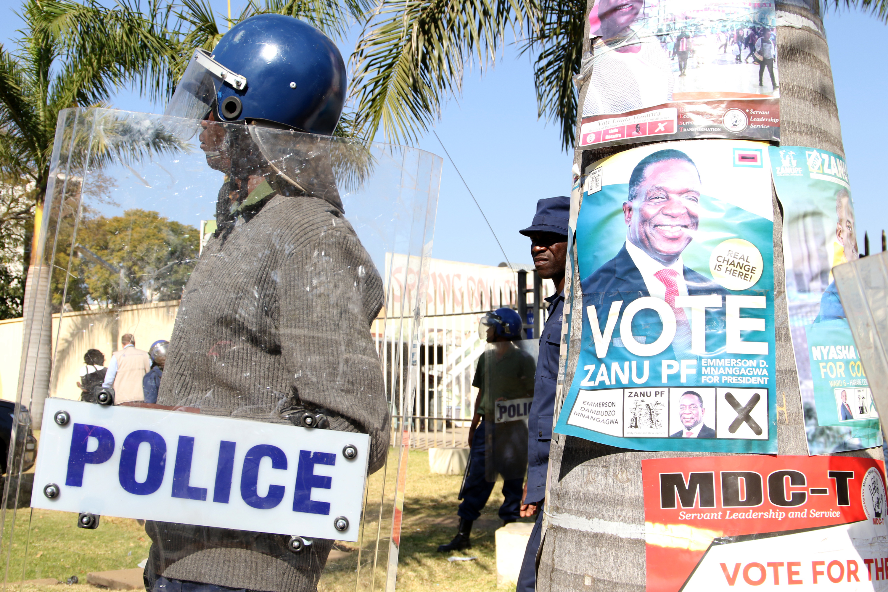 Zanu-PF signs peace pact, despite accusations of involvement in stoning opposition activist to death