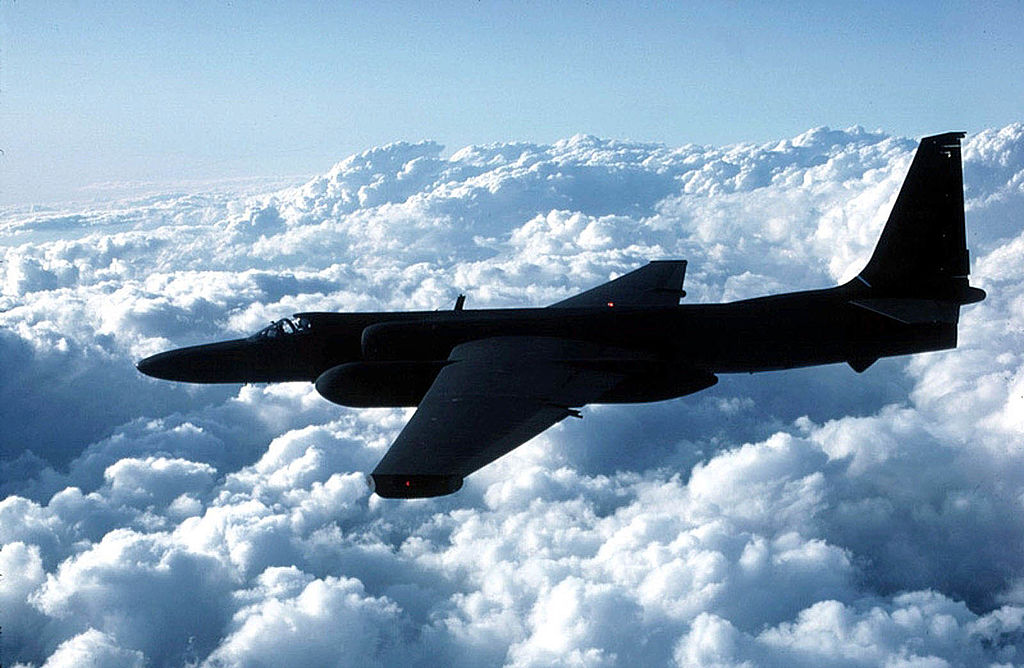 Undated file photo of a US U2 Spy plane: Iraq said a spy plane crossed its international border early November 10 from Saudi Arabia. An Iraqi military spokesman said the U-2 plane was in their airspace but was outside the range of their missiles. The flight comes among threats from Iraq that it would shoot down any U.S. spy flights over its territory and on the day that Iraq's Deputy Prime Minister Tareq Aziz left Paris for New York for U.N. talks on the crisis over Baghdad's ban on Americans from monitoring teams. Pictured is a USAF U-2 spy plane. Photo by U.S. Air Force
