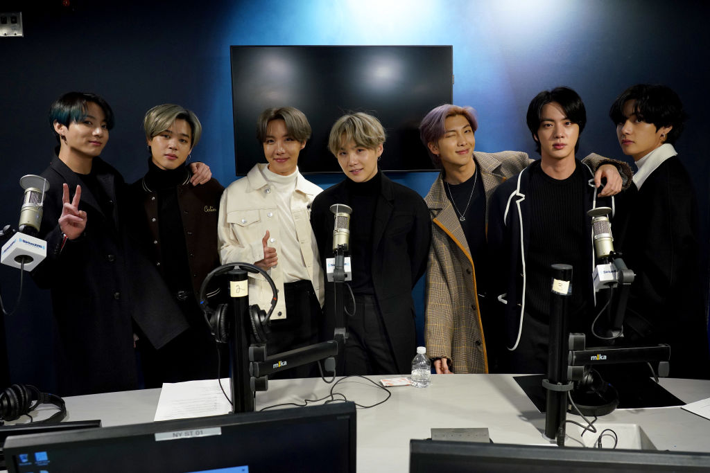 BTS Visits the SiriusXM Studios