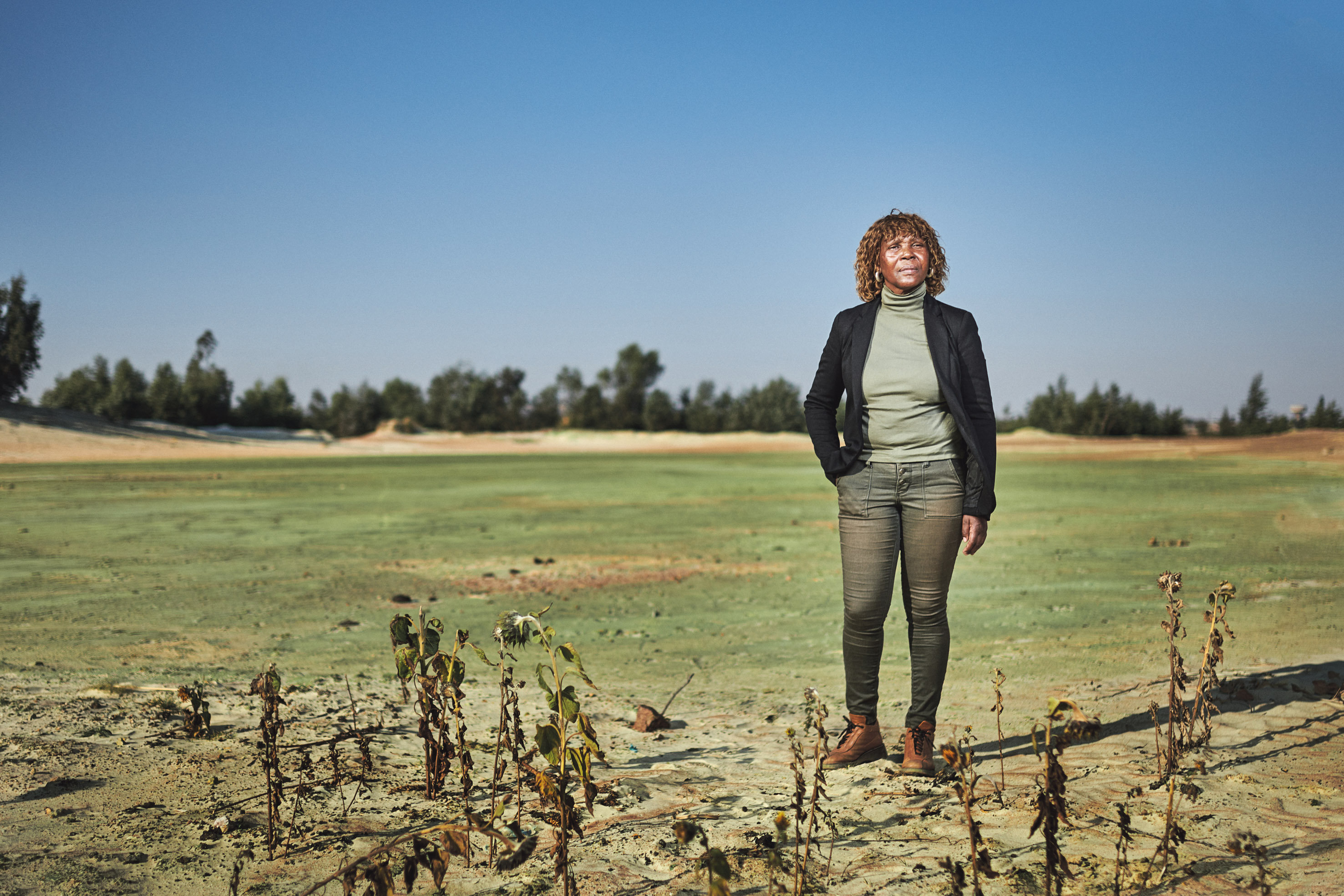 Tiny Dhlamini is planting the seeds for a healthier future in a toxic environment