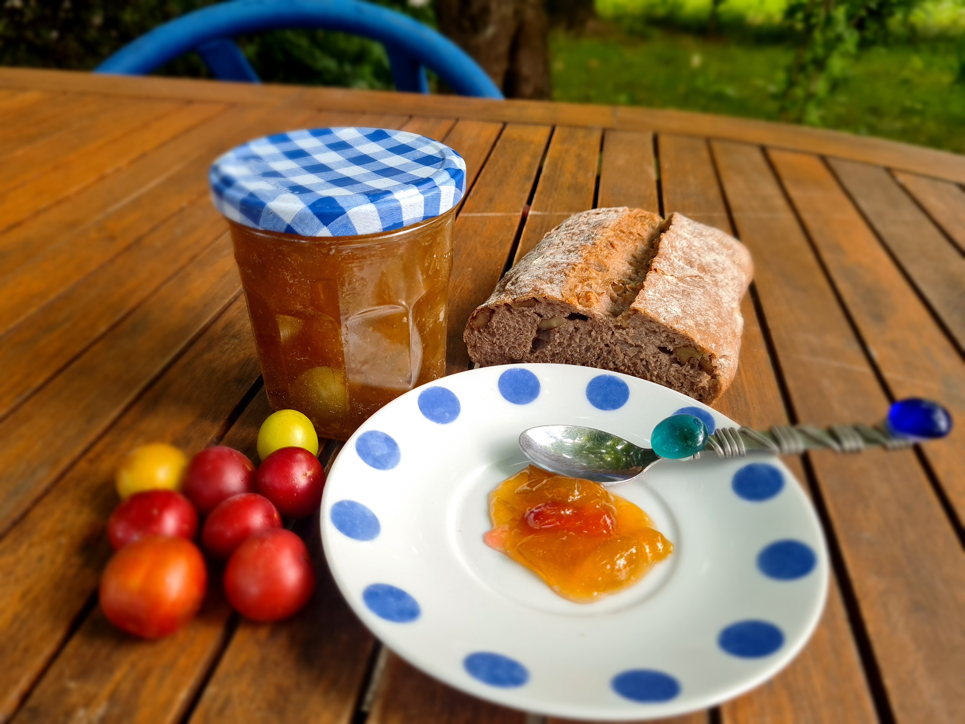 Say prunes (in a plummy voice)