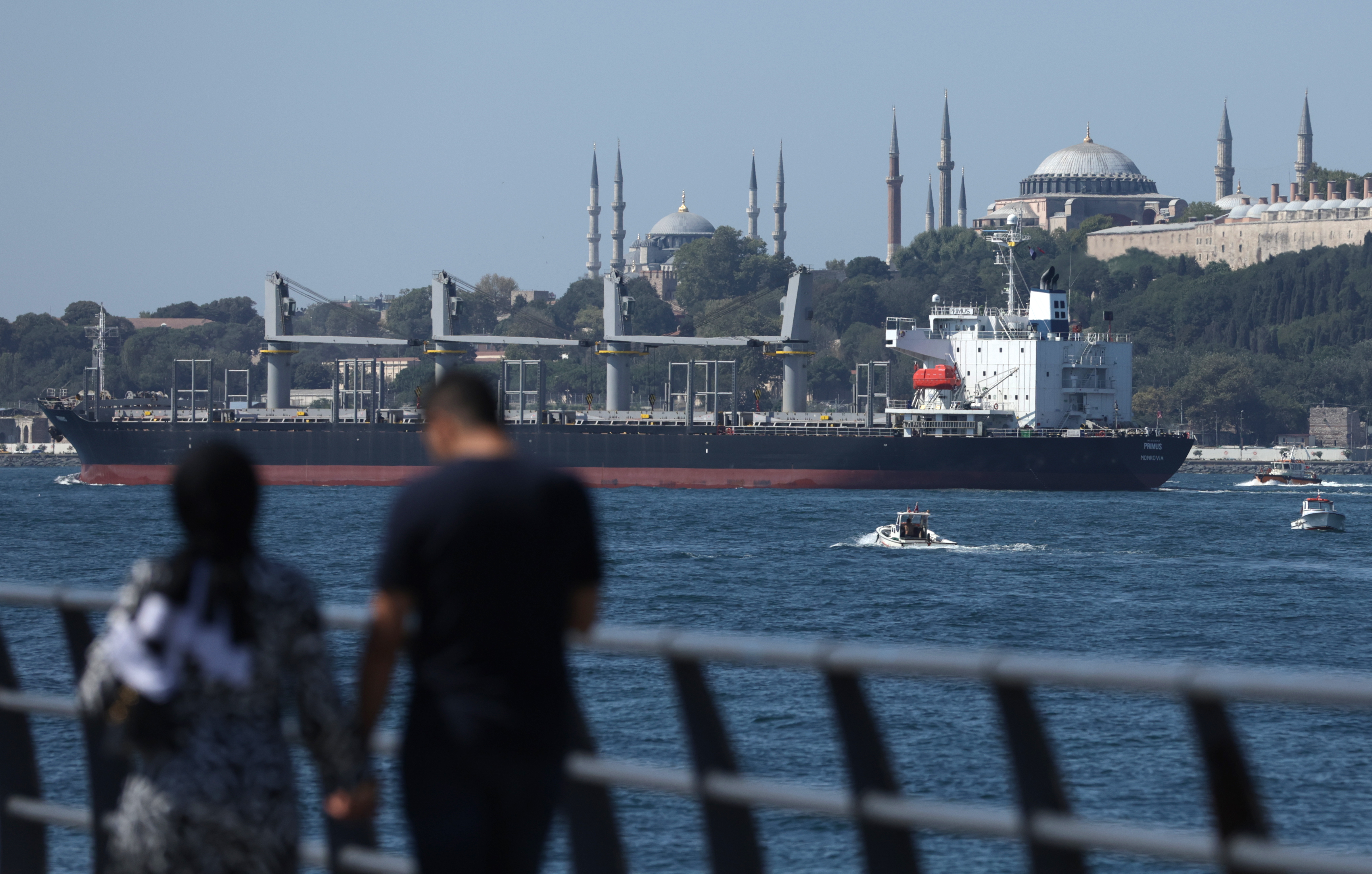 Second ship to leave Odesa despite grain deal breakdown transits Bosphorus