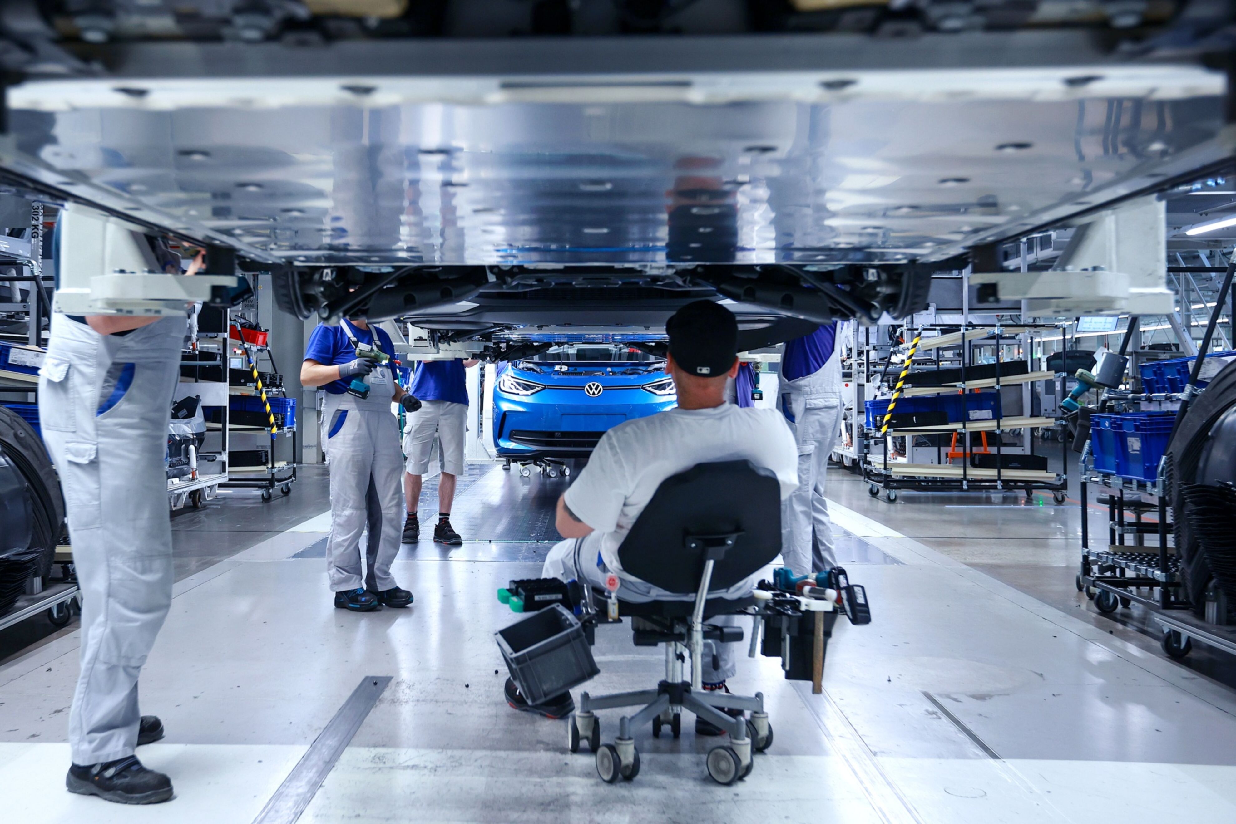 Inside Volkswagen AG's VW ID.3 Factory
