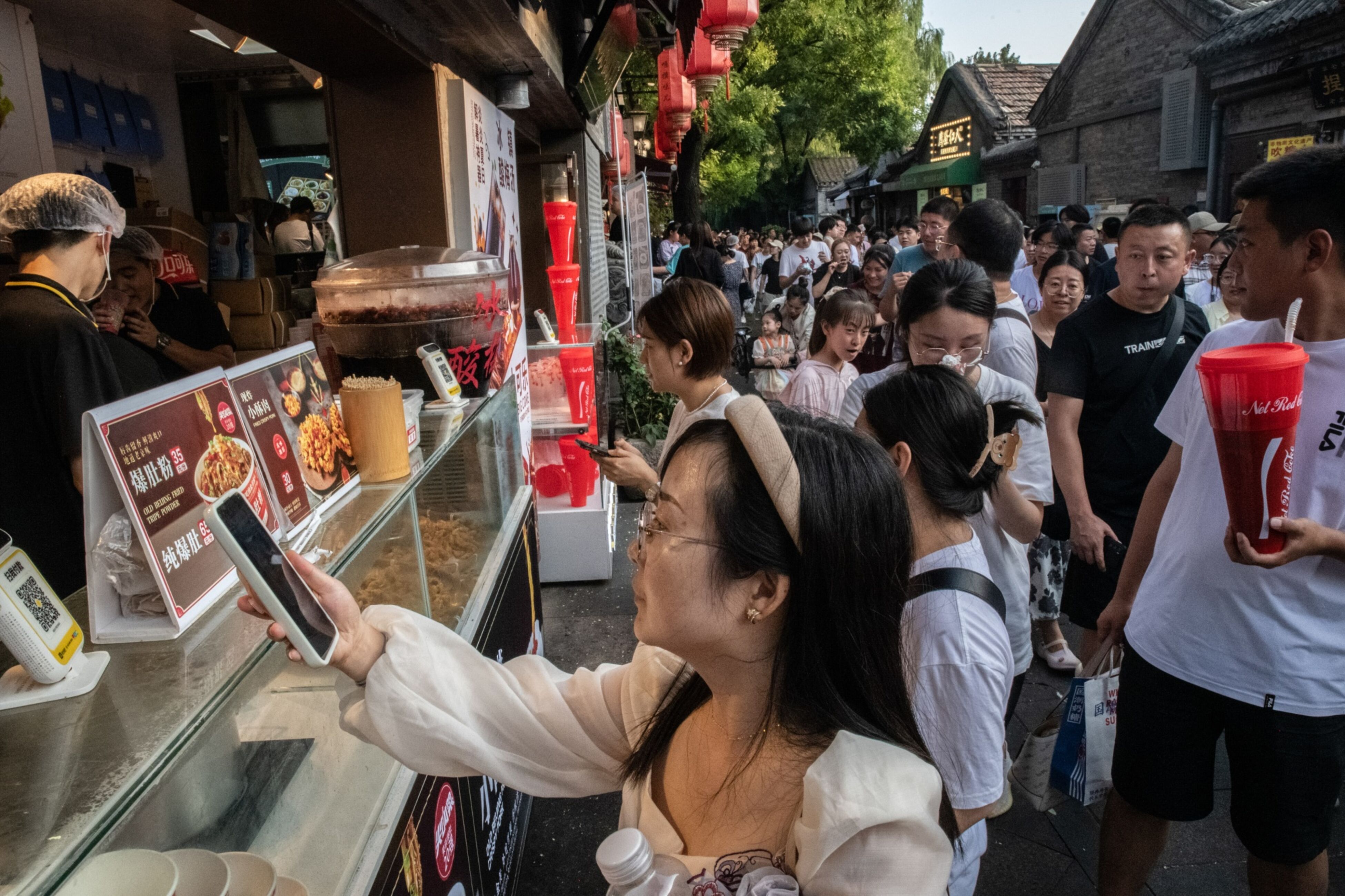 Tourists in Beijing as China's Domestic Tourism to Hit 90% of Pre-Covid Levels in 2023