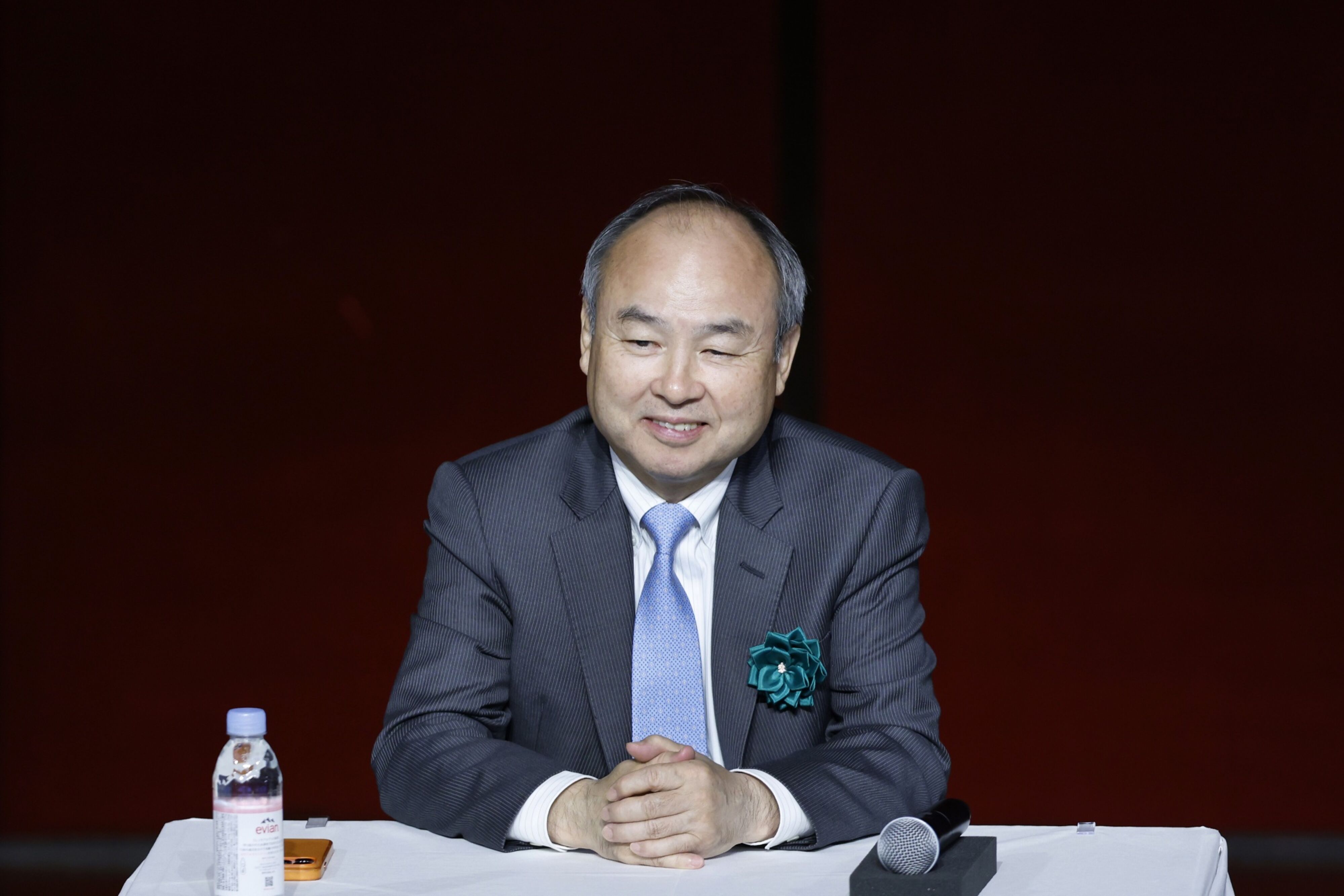 SoftBank Group CEO Masayoshi Son Attends AI Symposium