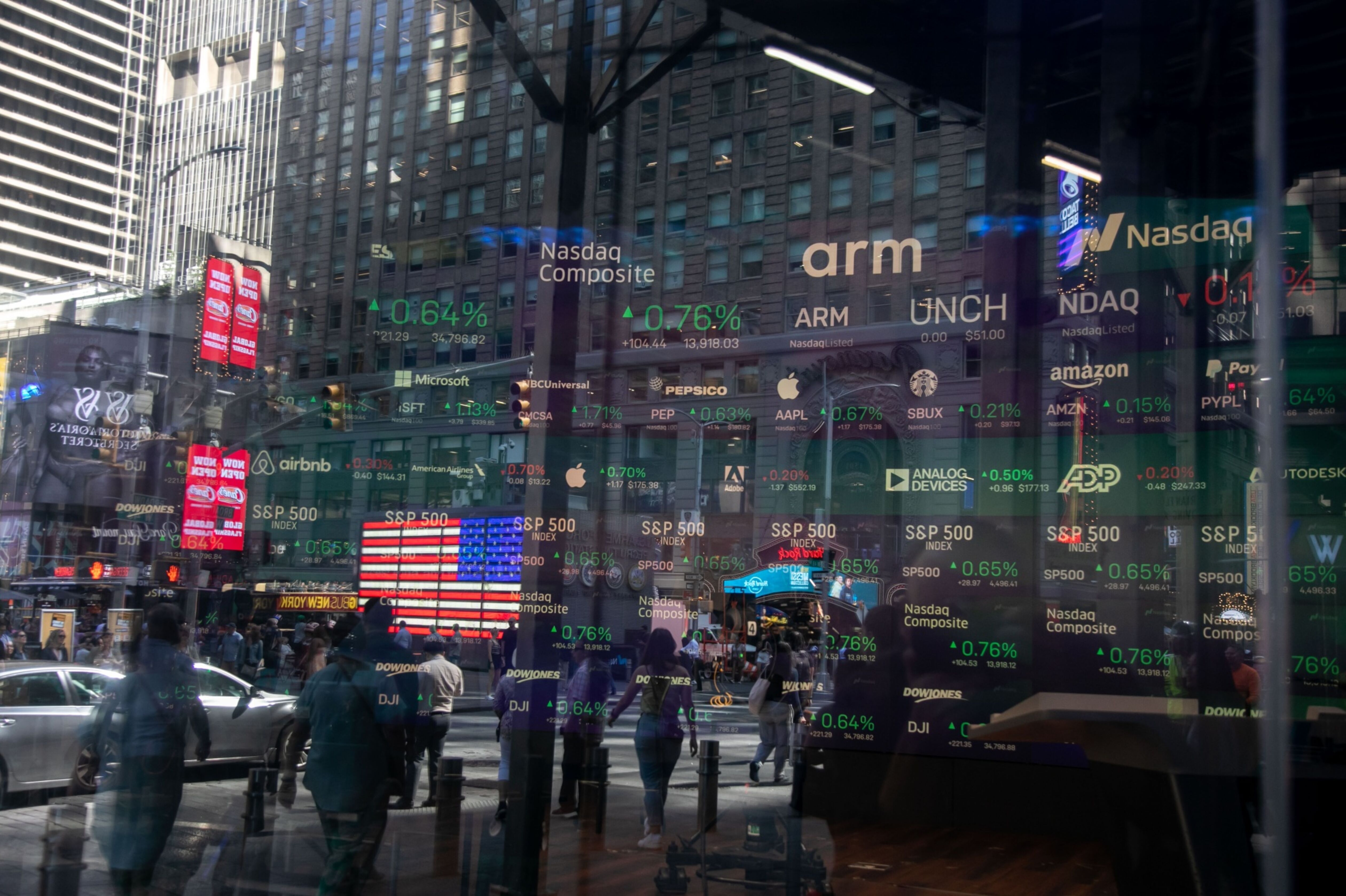 Arm Debuts Initial Public Offering At Nasdaq MarketSite