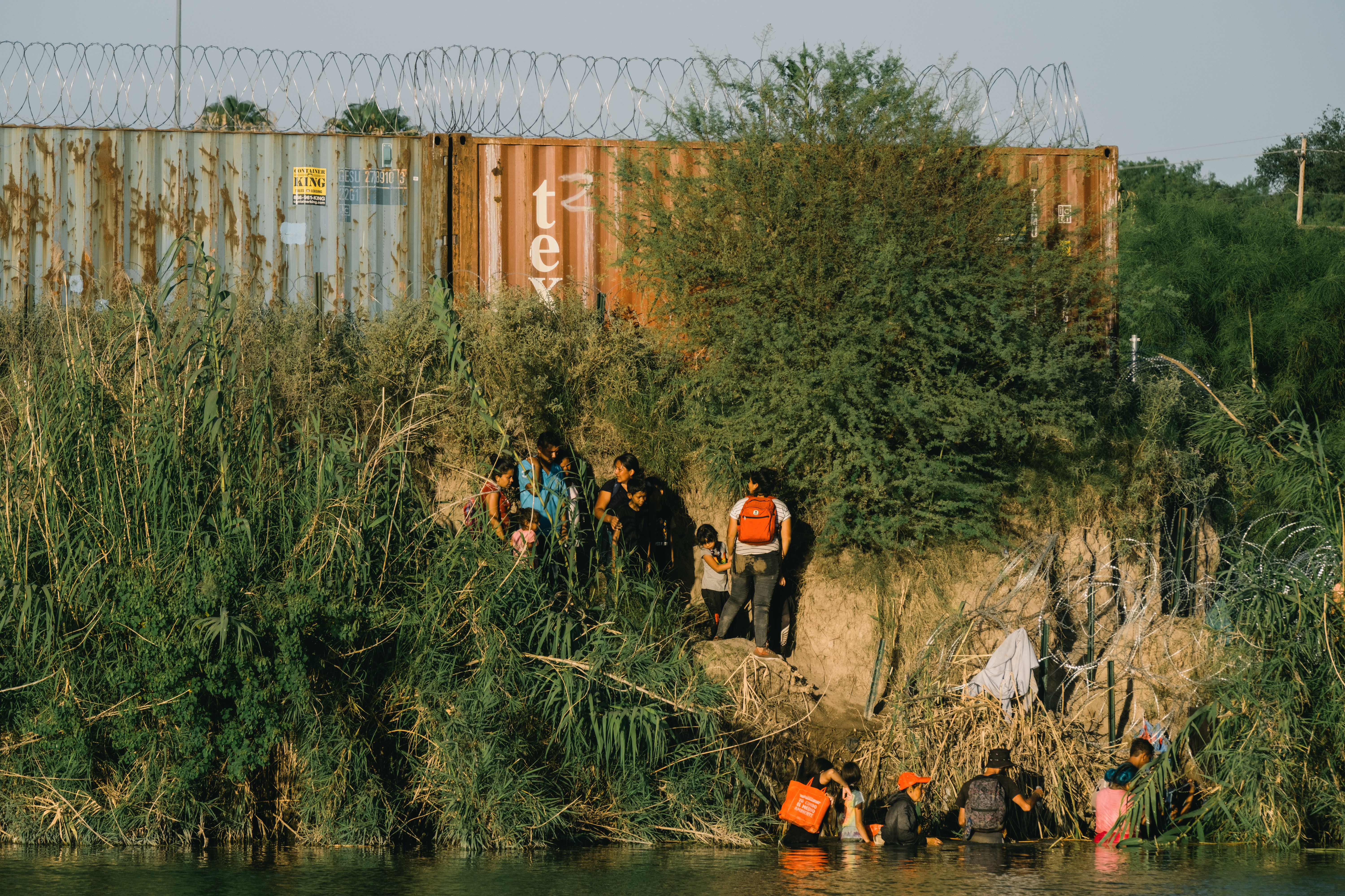 Texas Installs Buoy Barrier On Rio Grande River To Deter Migrants