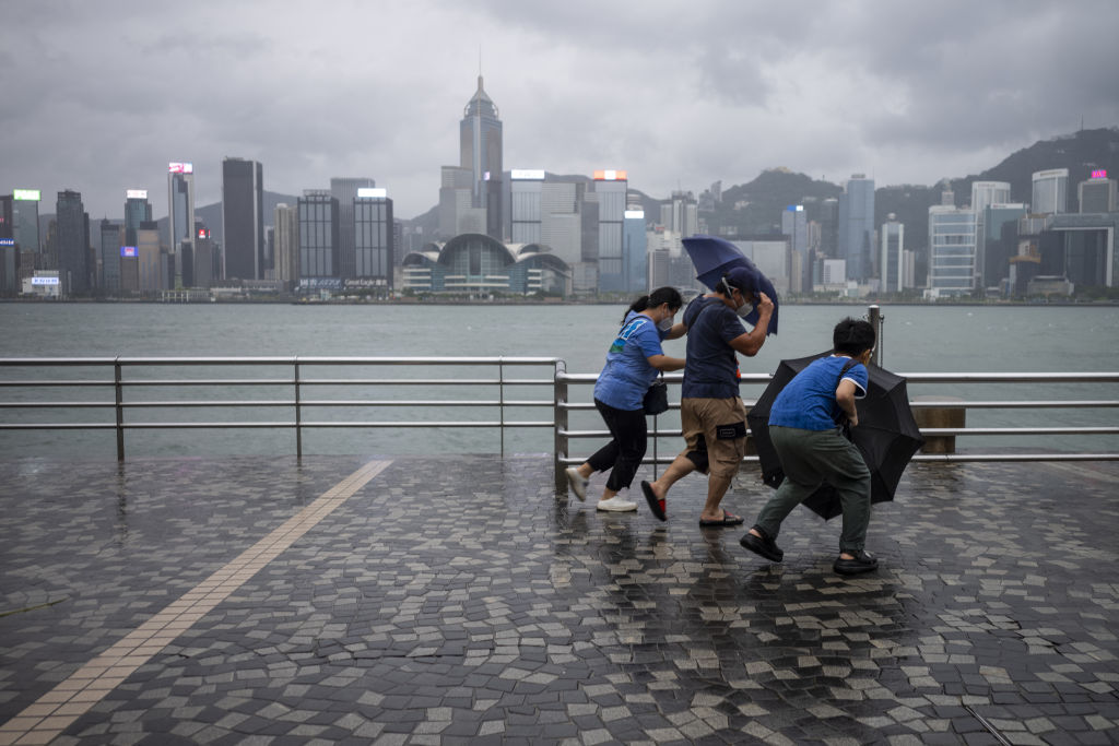 Hong Kong Shuts Down City After Heaviest Rainfall Since 1884