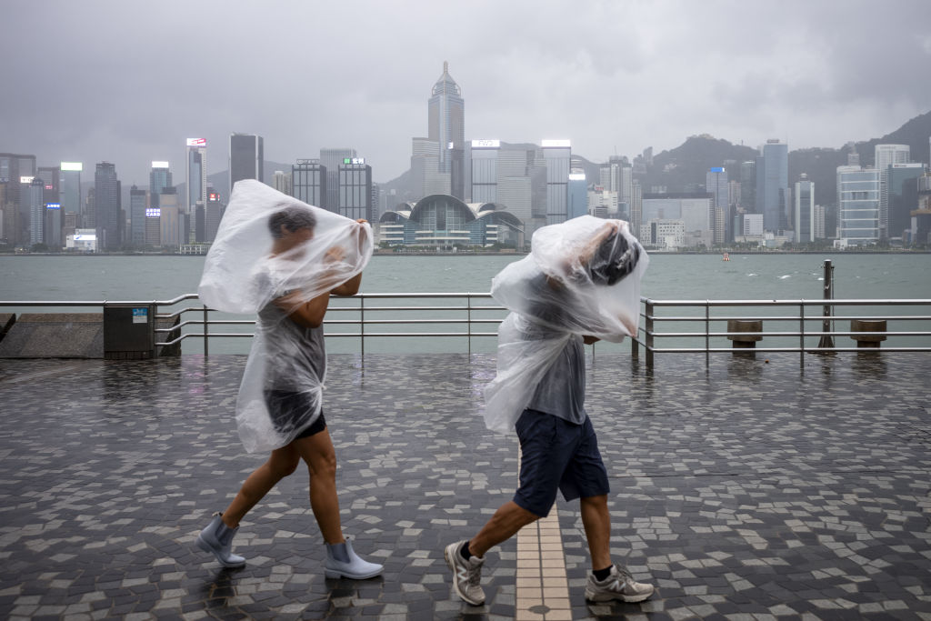 Hong Kong Shuts Stock Market, Schools as Super Typhoon Nears