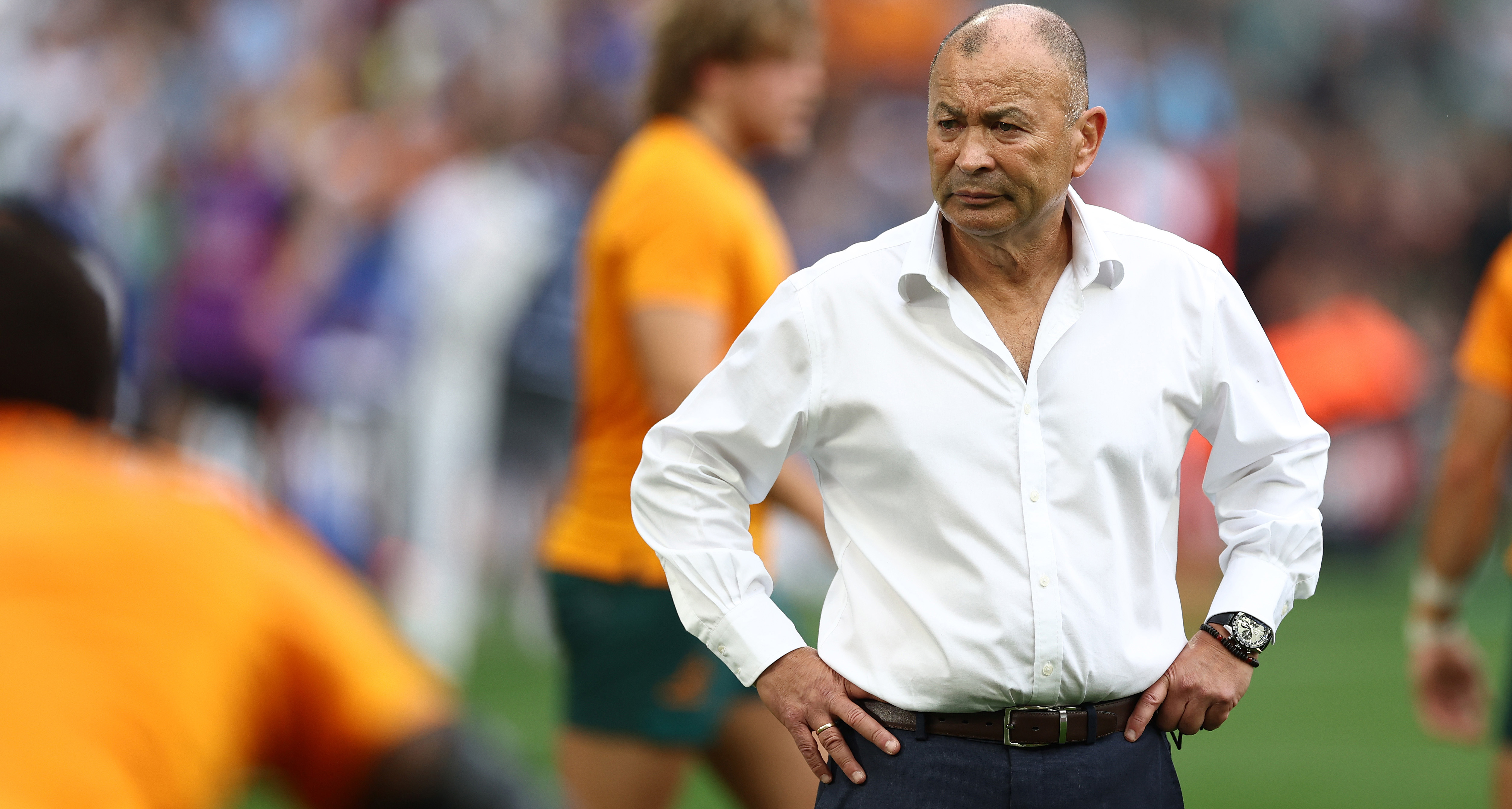 Eddie Jones has no regrets after Fiji stun young Wallabies at World Cup