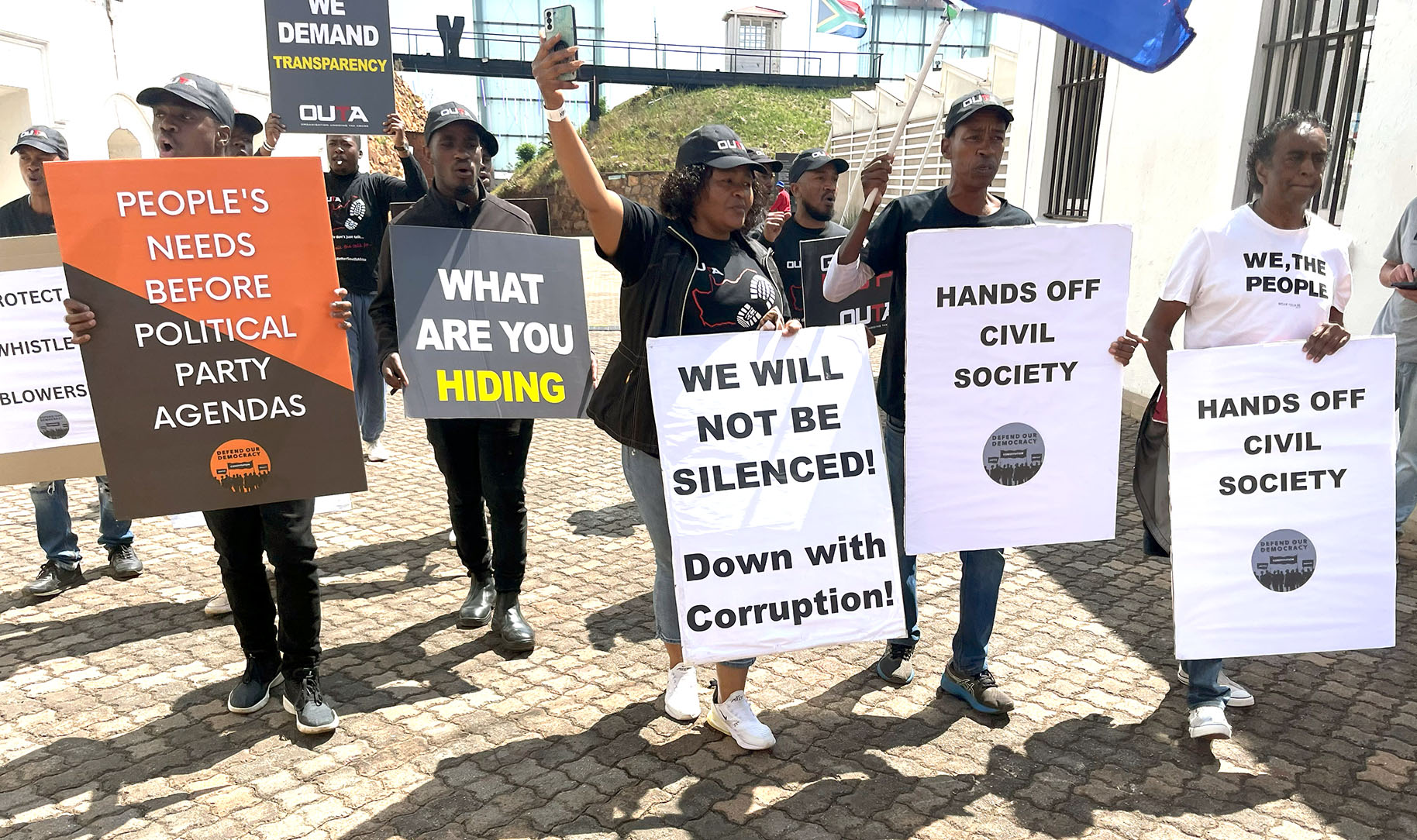 Under-fire civil society organisations unite for Joburg solidarity picket against ‘attacks’ and ‘misinformation’