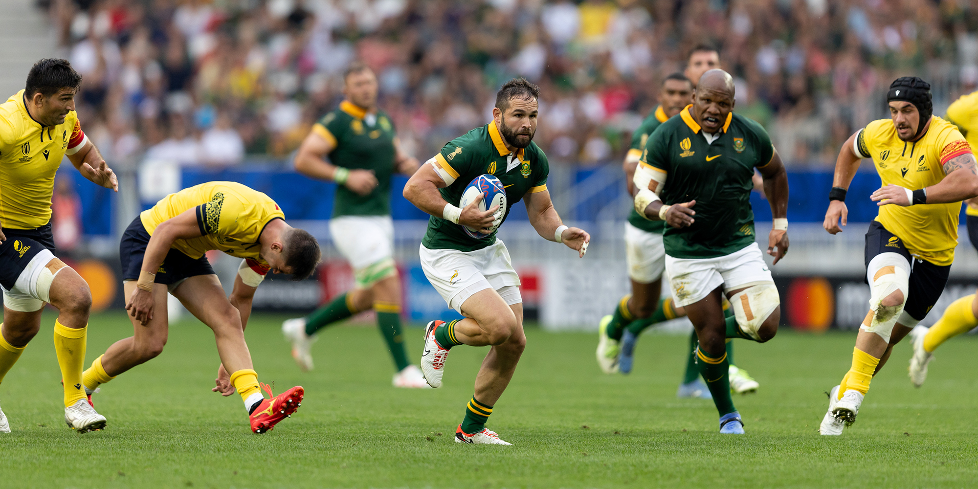 Twelve-try Boks maul Romania as Ireland showdown now takes centre stage