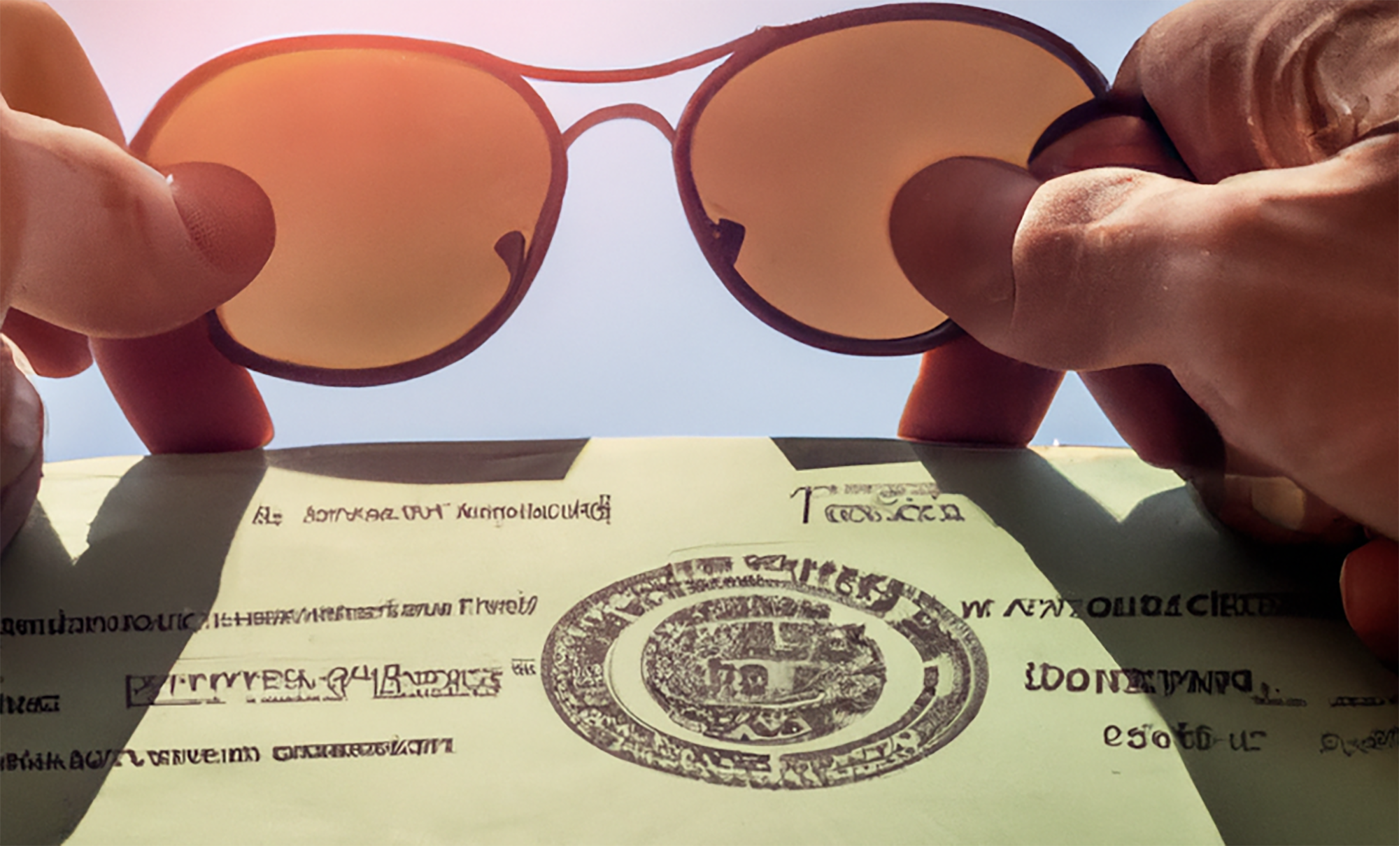 Ownership, aviator shades and the threat of violence