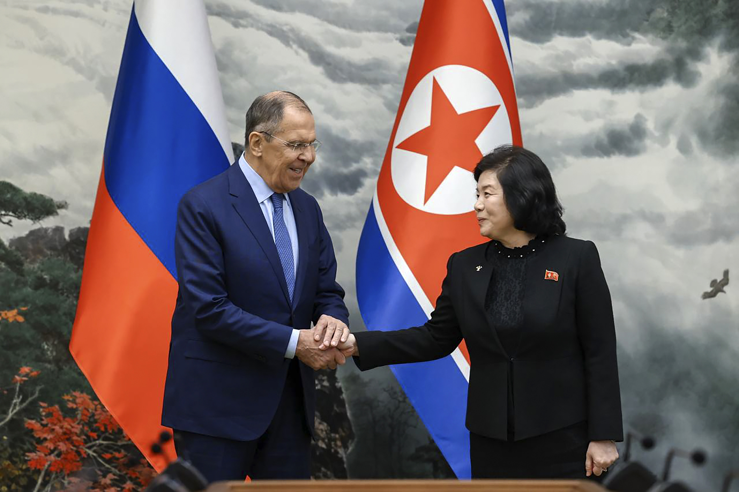 Russian Foreign Minister Sergei Lavrov visits North Korea