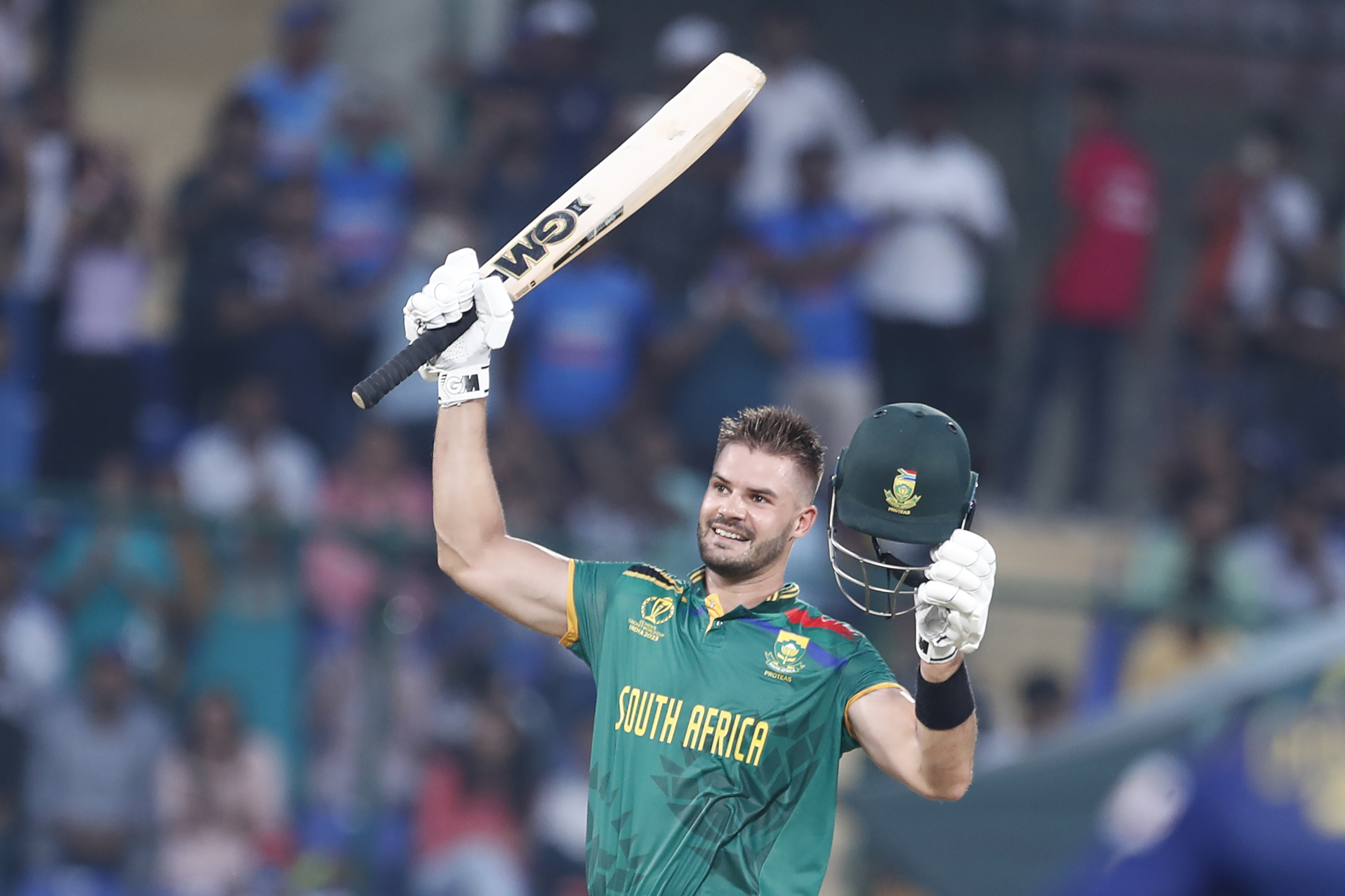 Milestone man Markram trusts basic instincts as SA set new record score at World Cup