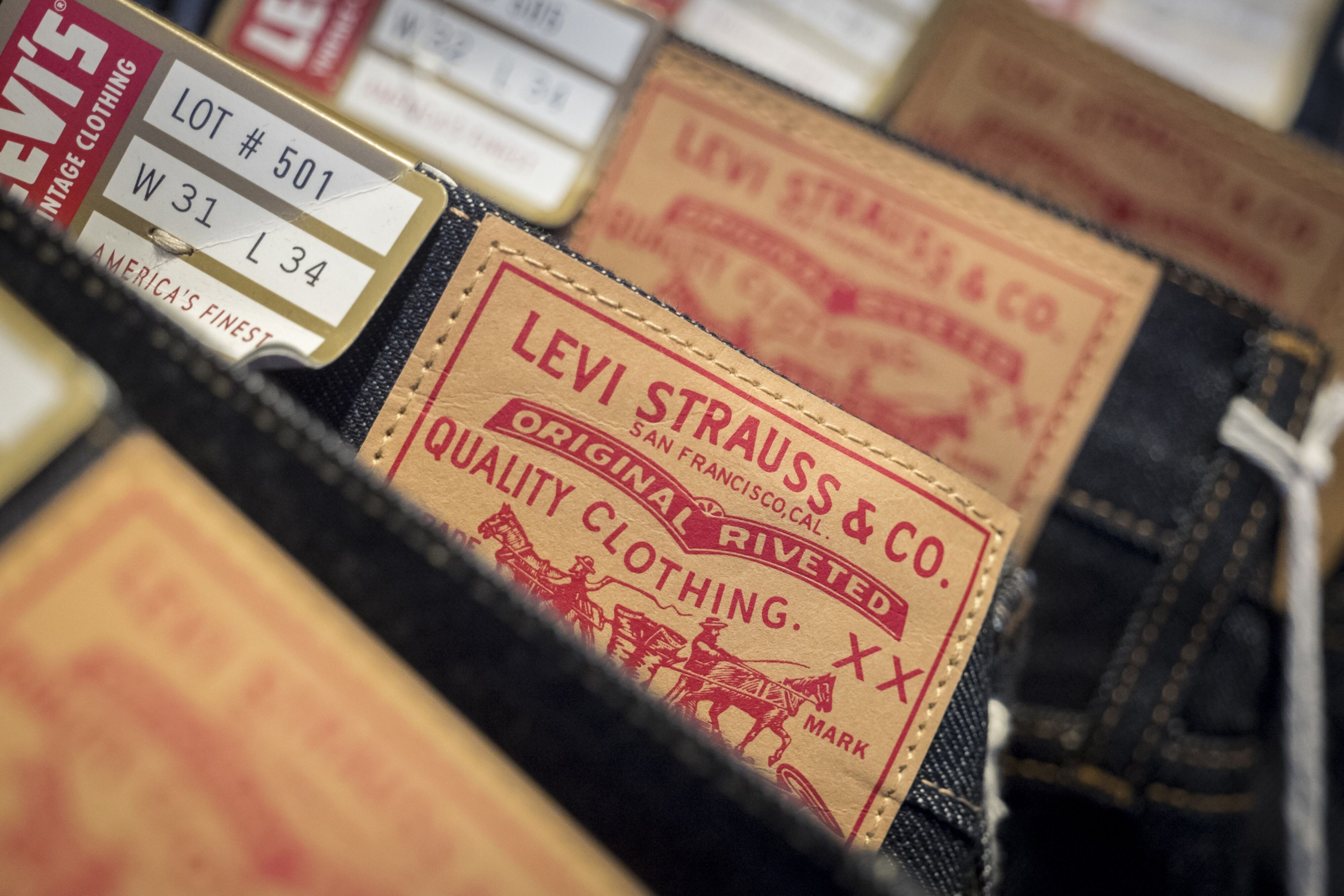 Inside A Levi Strauss &amp; Co. Store As Company Expected To Price IPO