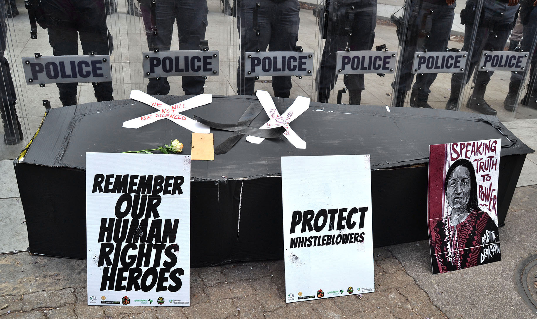 Civil society groups unite for march to demand protection for whistle-blowers, human rights defenders