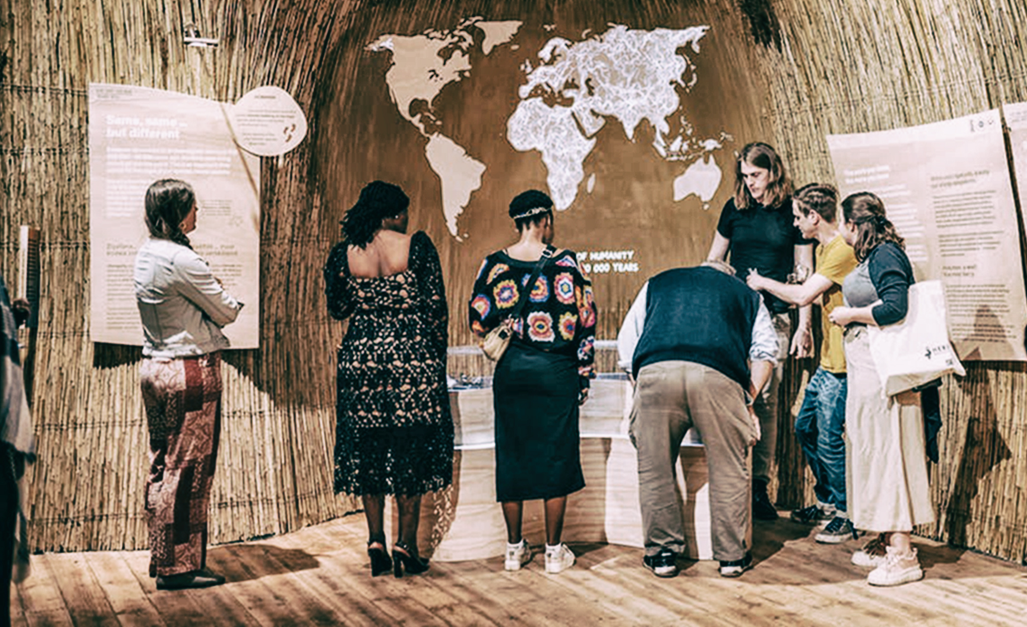 This is everyone’s story – exhibit offers lessons in how to portray human evolution