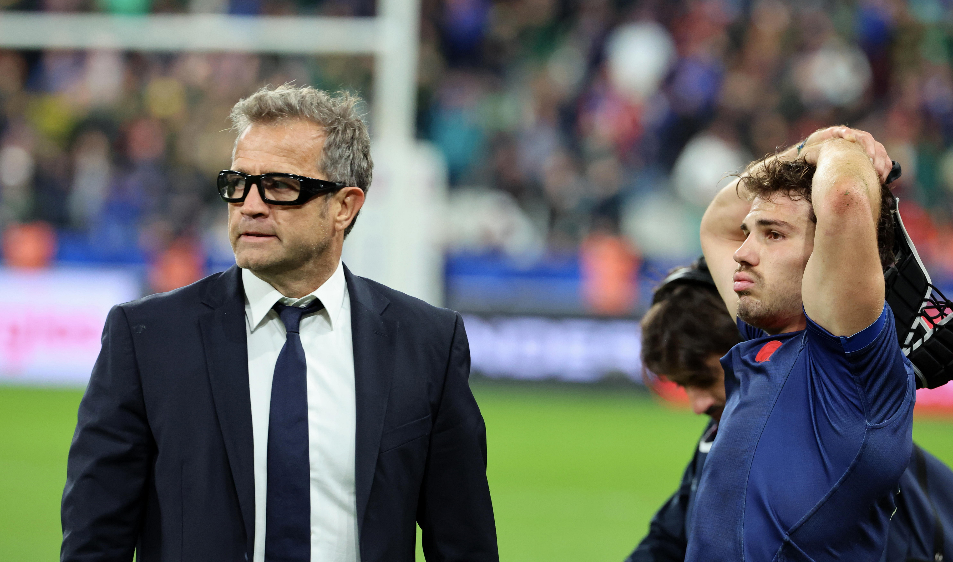 Dearth of knockout experience leaves France floored by seasoned Boks at home World Cup