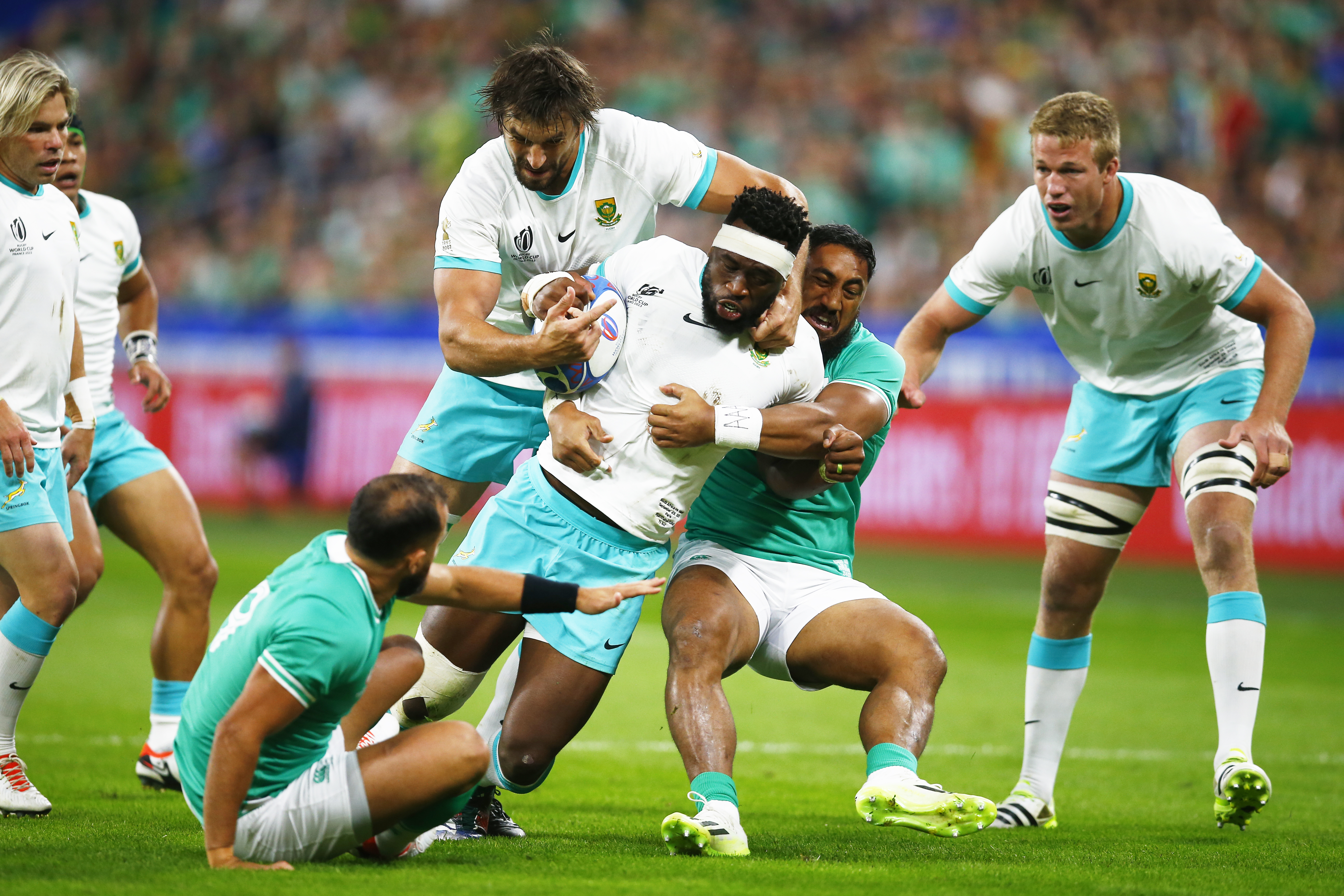 Ireland coach Mike Catt laughs off idea of collusion to knock out Springboks