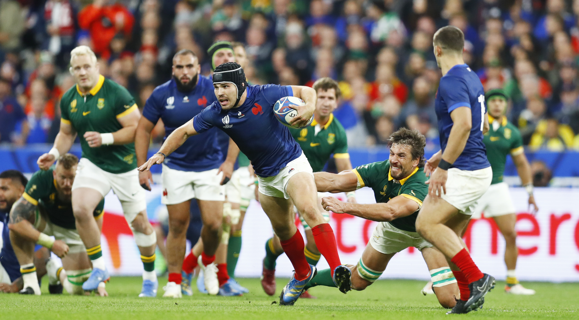 France captain Dupont unhappy with ref after Les Bleus fall to Boks in World Cup quarterfinal