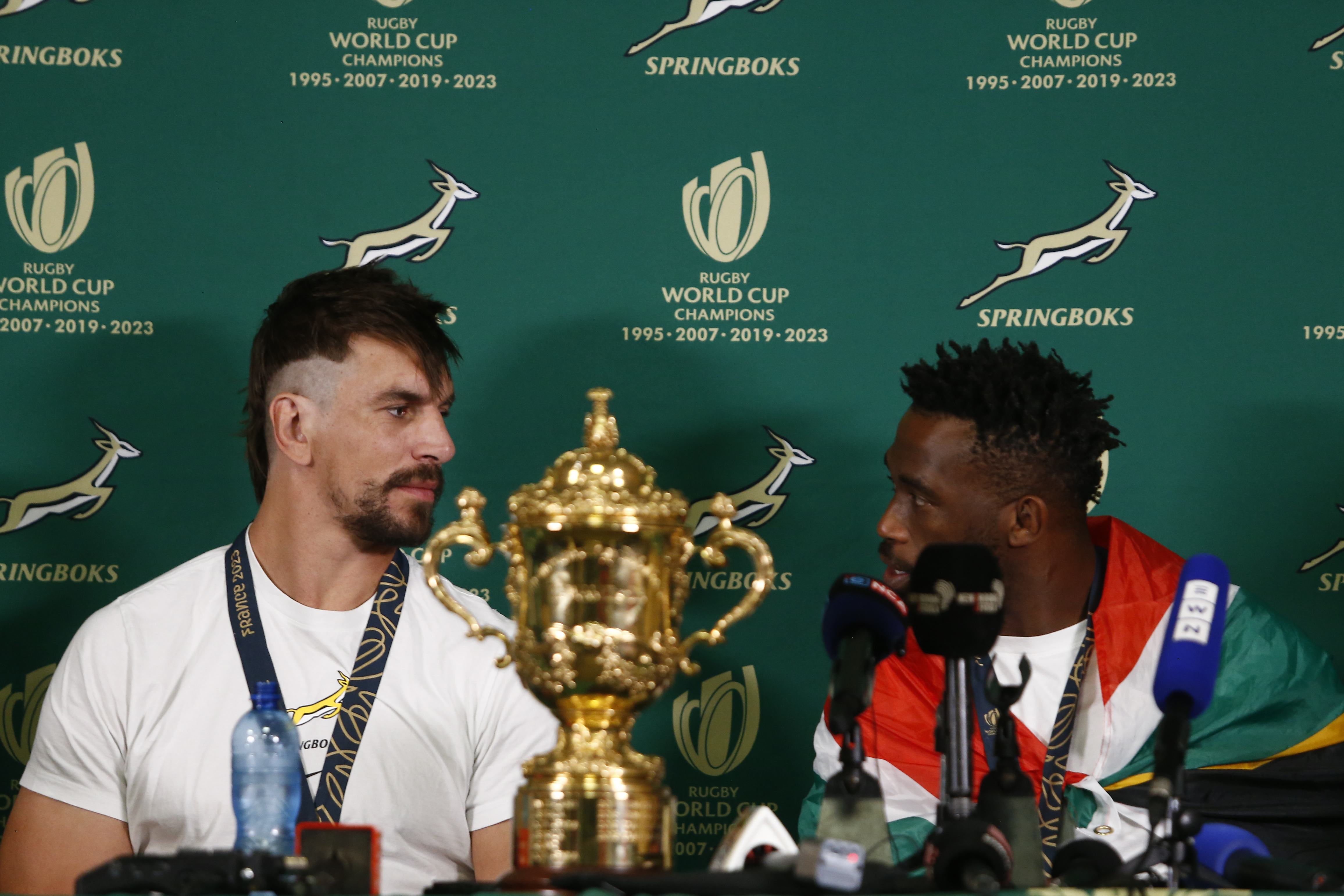 Springboks share how they clinched a fourth Rugby World Cup title with a common goal and camaraderie