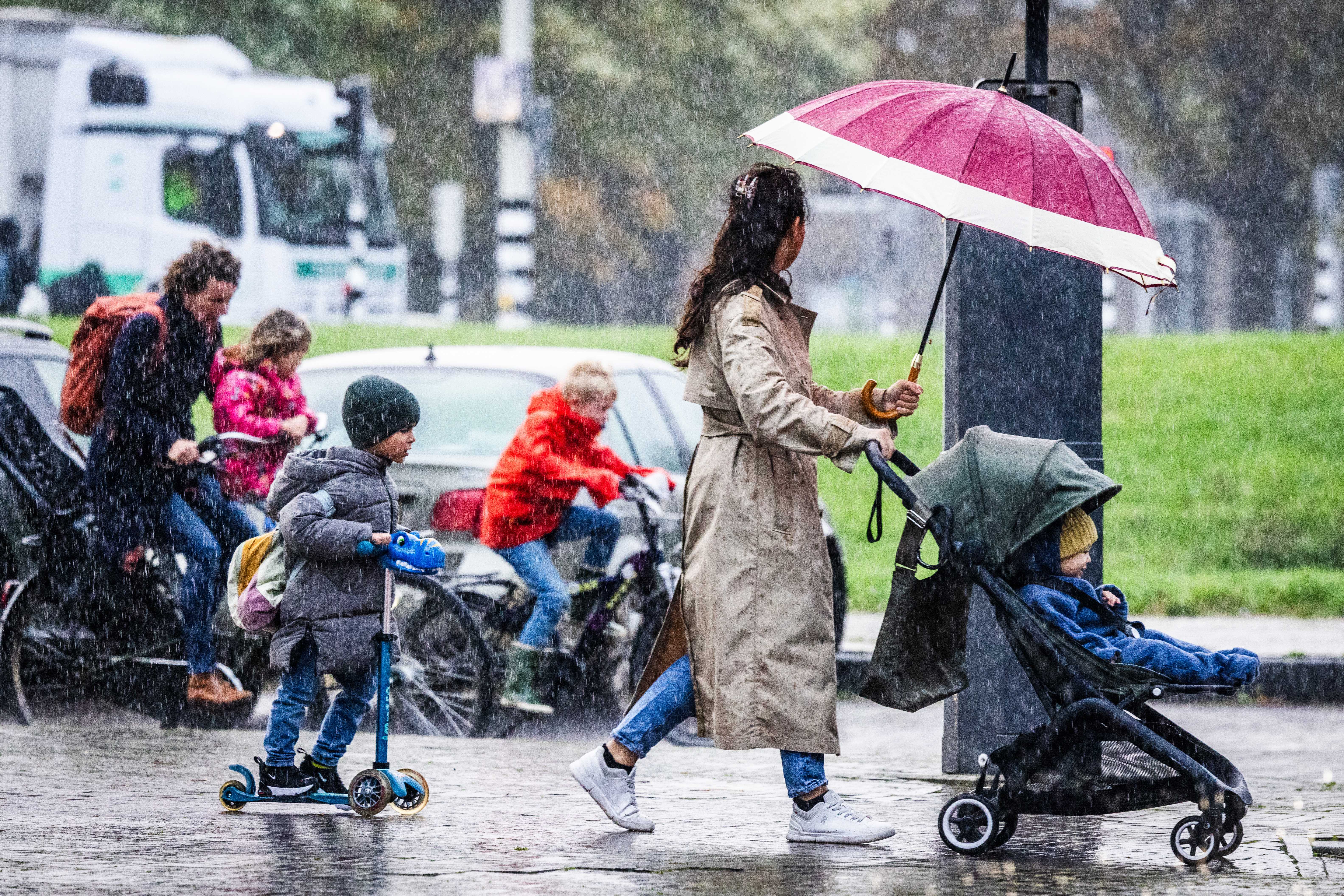 Storm Ciaran lashes northern Europe with strong winds and rain, one ...