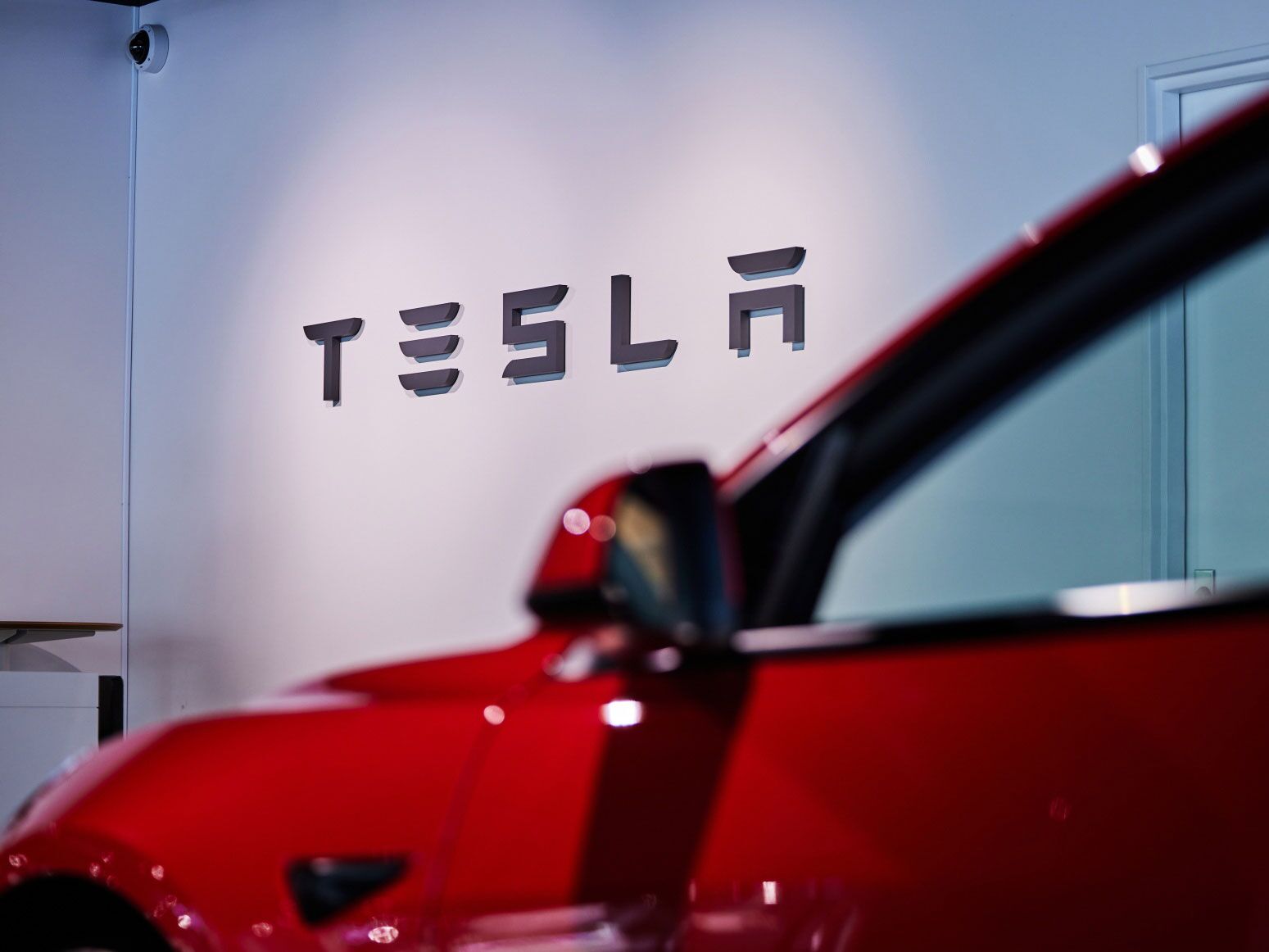 Tesla branding