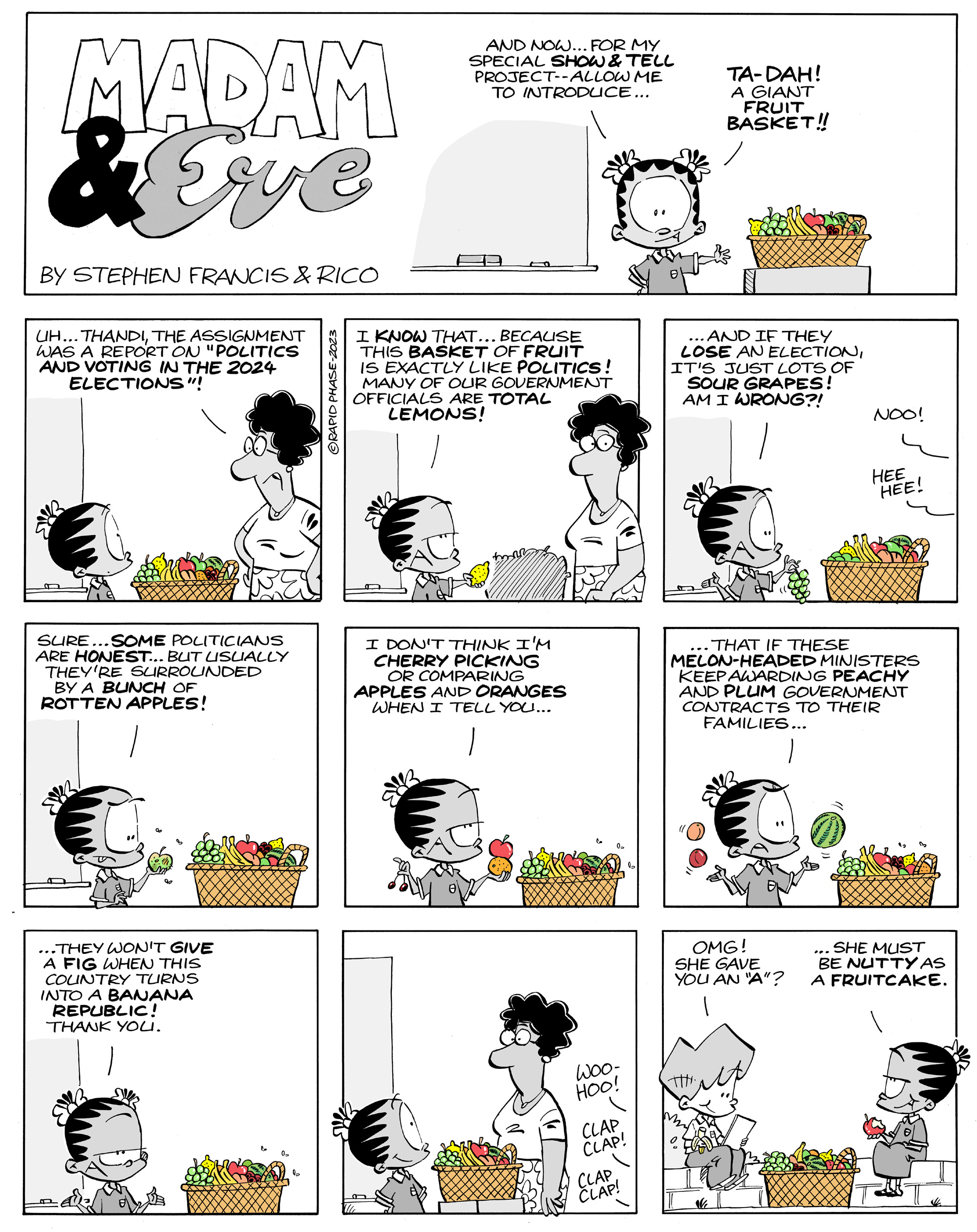 Speaking Fruit To Power