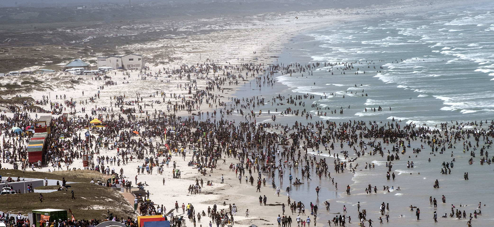It’s code red on the water quality of beaches around Cape Town ahead of peak holiday season