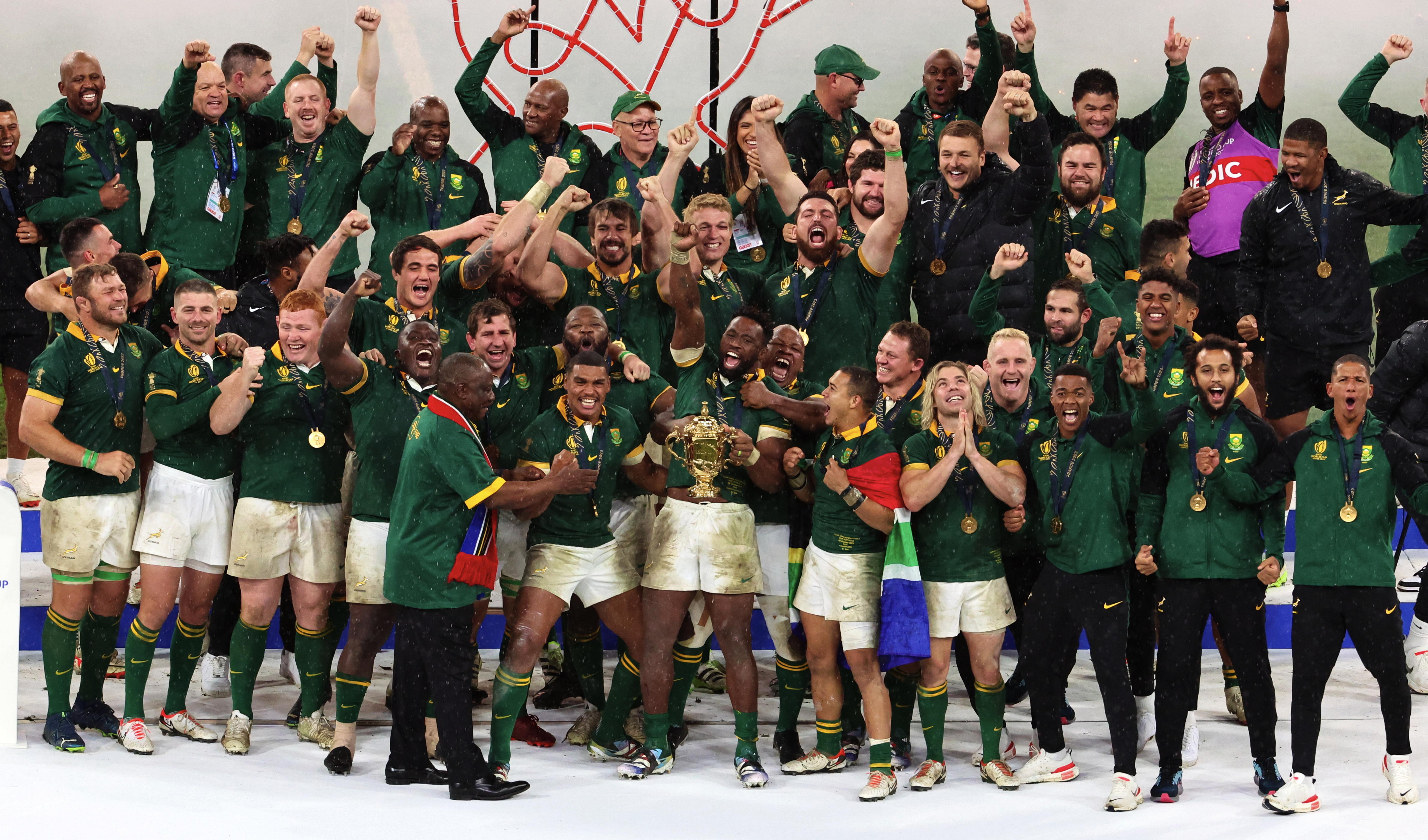 South Africa’s Rugby World Cup heroes - from dark horses to the GOAT