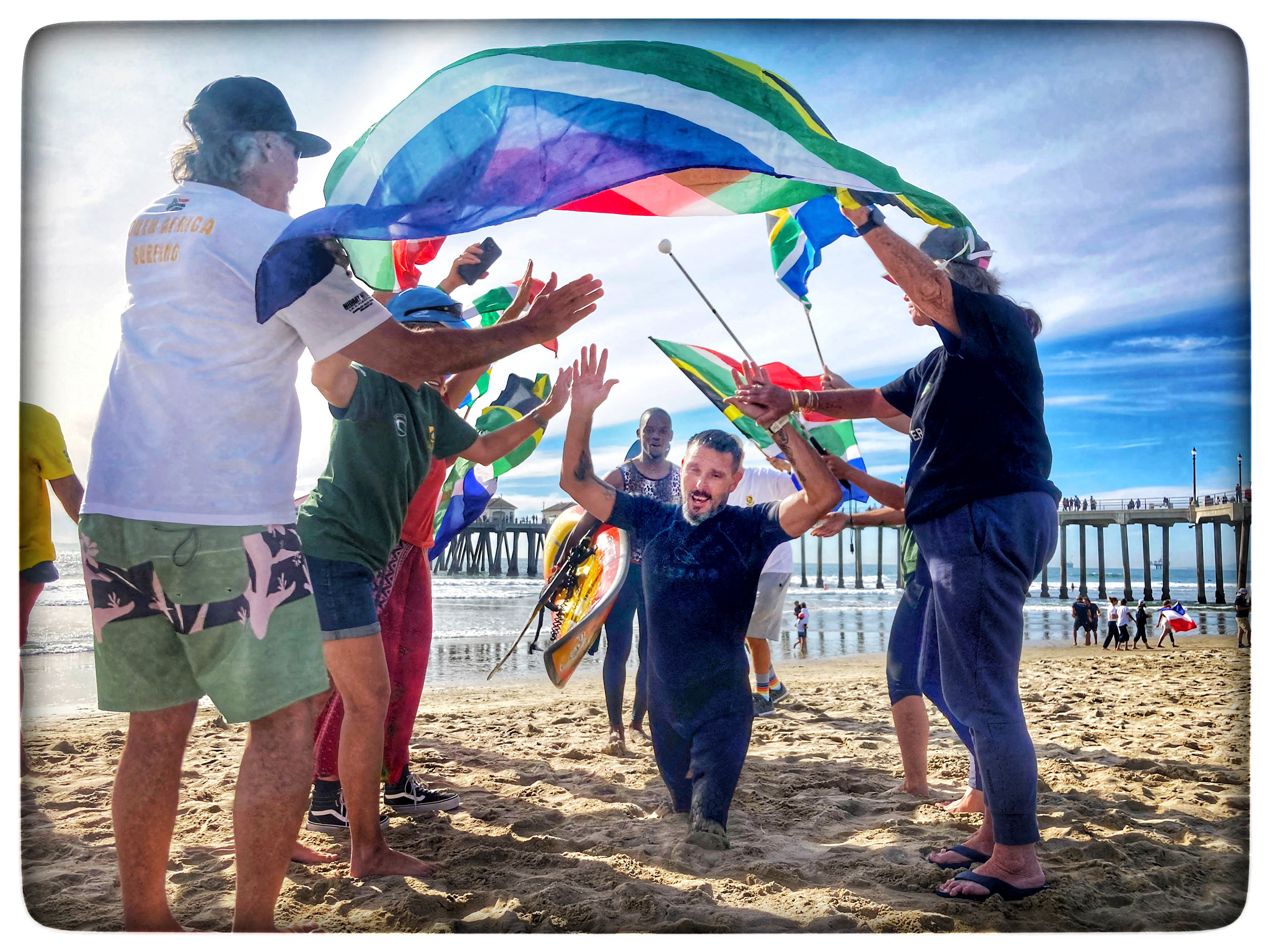 Trials, tears and triumphs in Surf City USA – SA para surfers emerge from the impact zone at world champs
